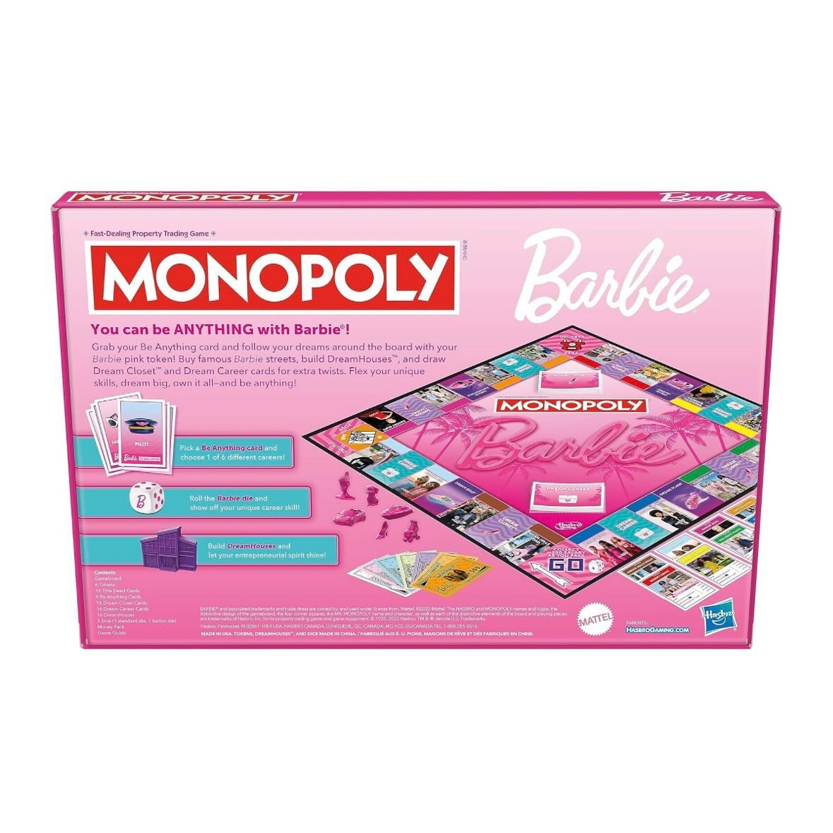 Monopoly X Barbie Step Into Your Dream World