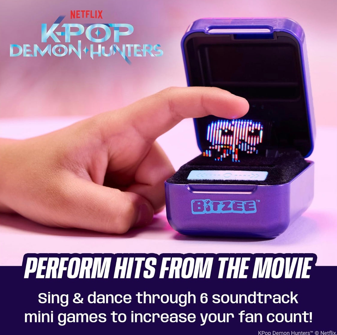 Bitzee Kpop Demon Hunters HUNTR/X Interactive Toy & Digital Pet