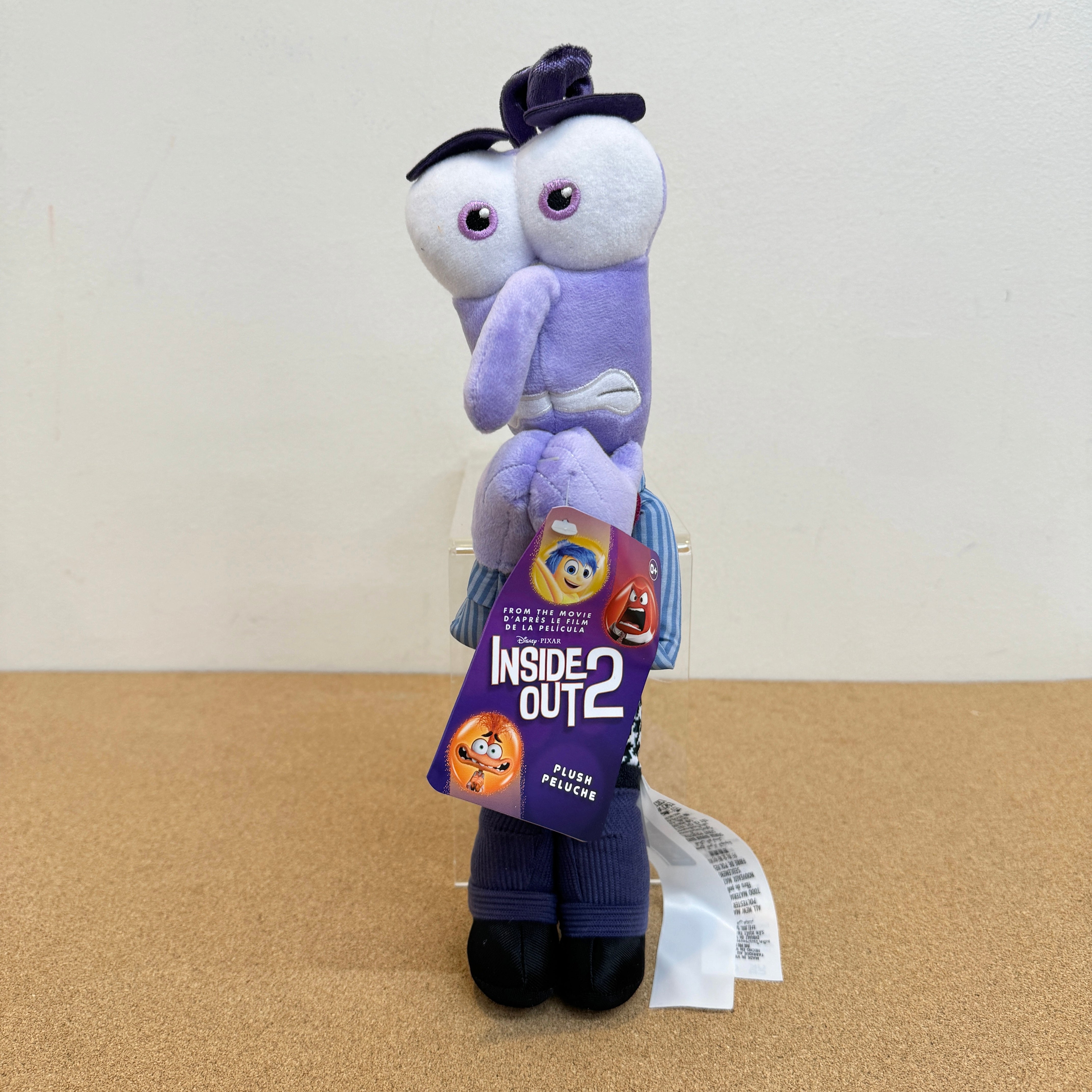 Disney Original Inside Out 2 Small Plush 12” - Fear