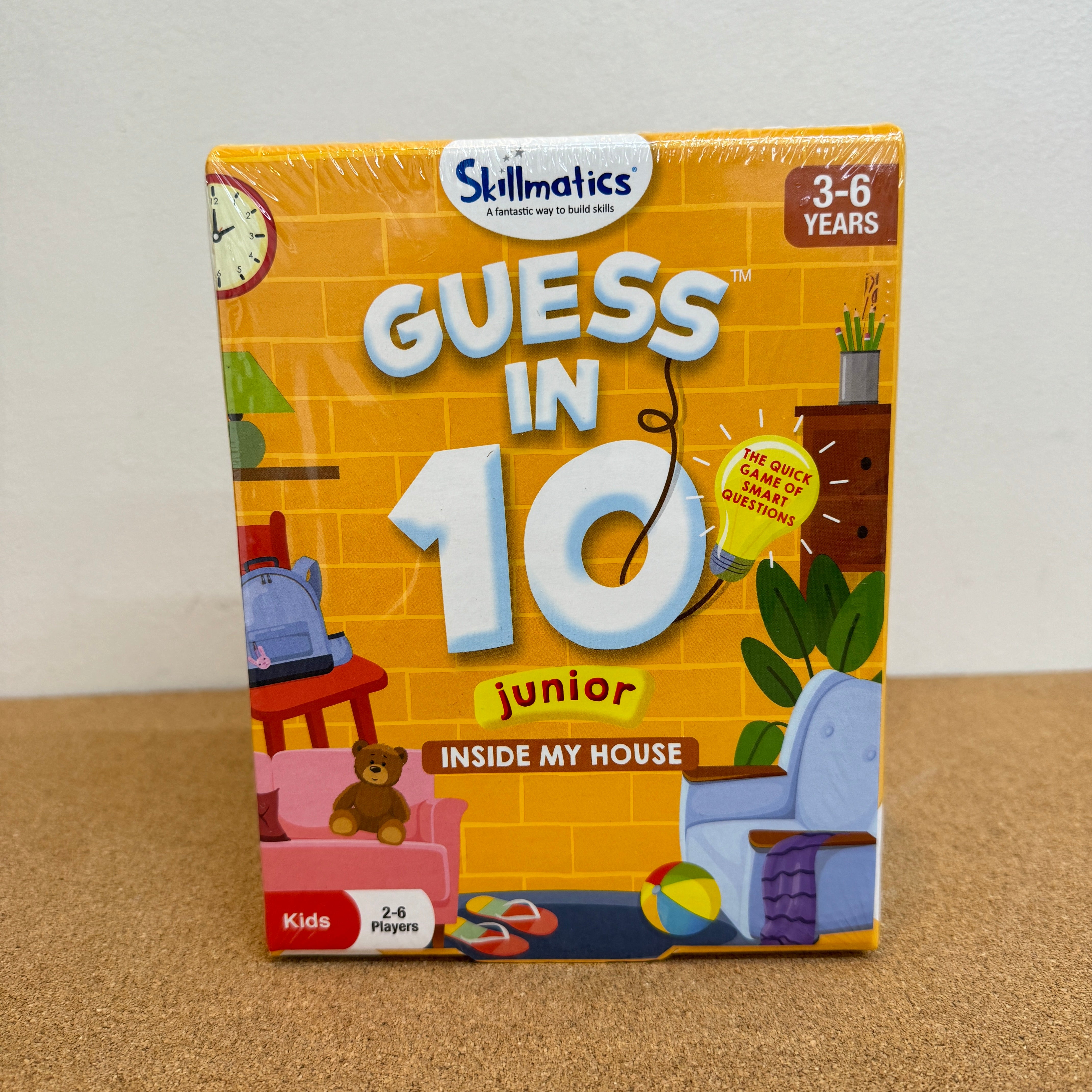 Skillmatics Guess In 10 Junior Inside My House Board Game