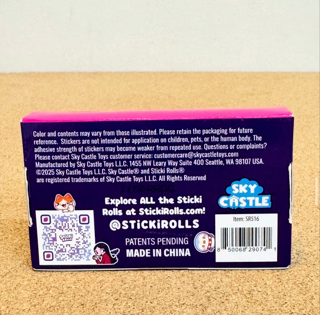 Sticki Rolls Series 2 Multi-Roll Collector’s Pack