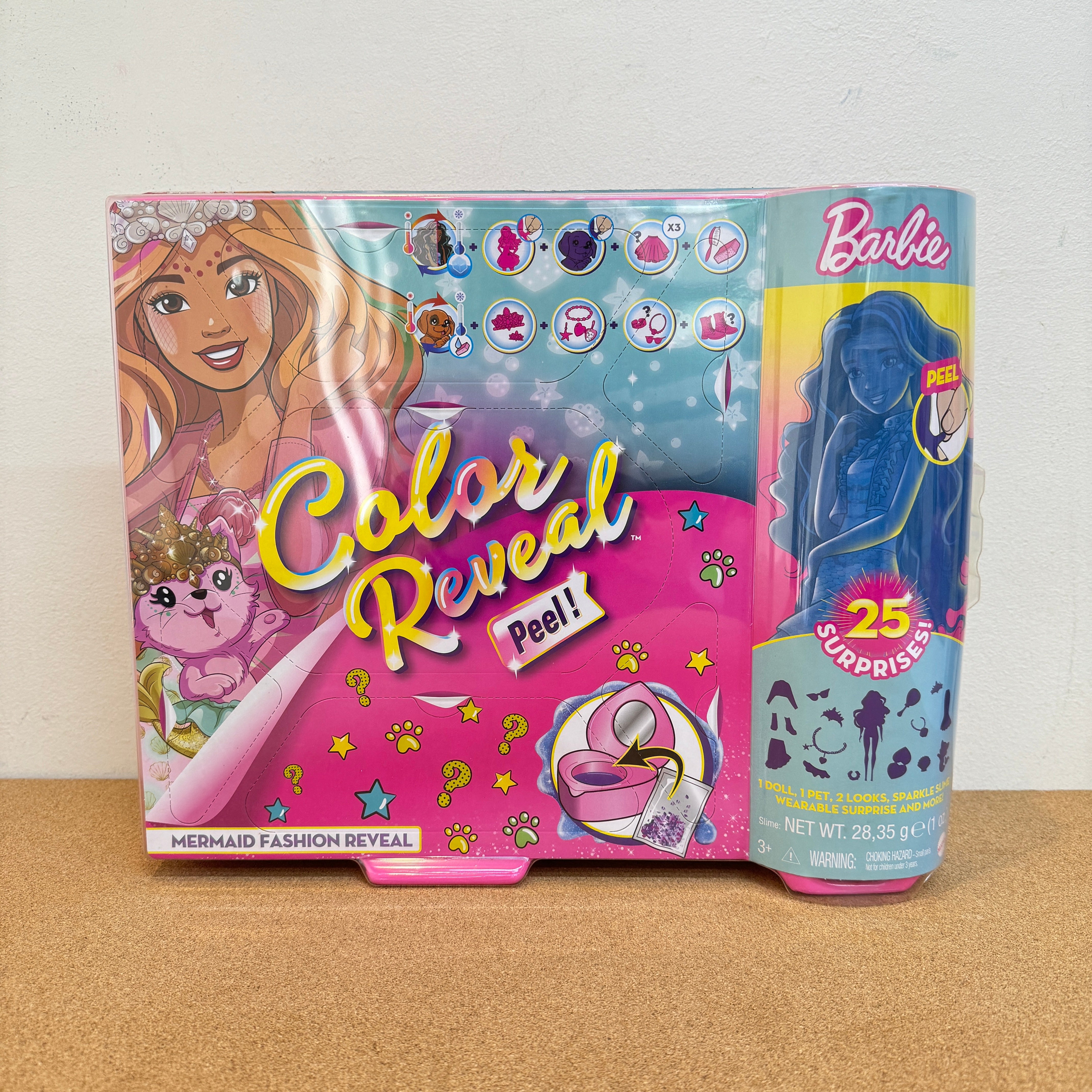 Barbie Color Reveal Peel Mermaid Doll