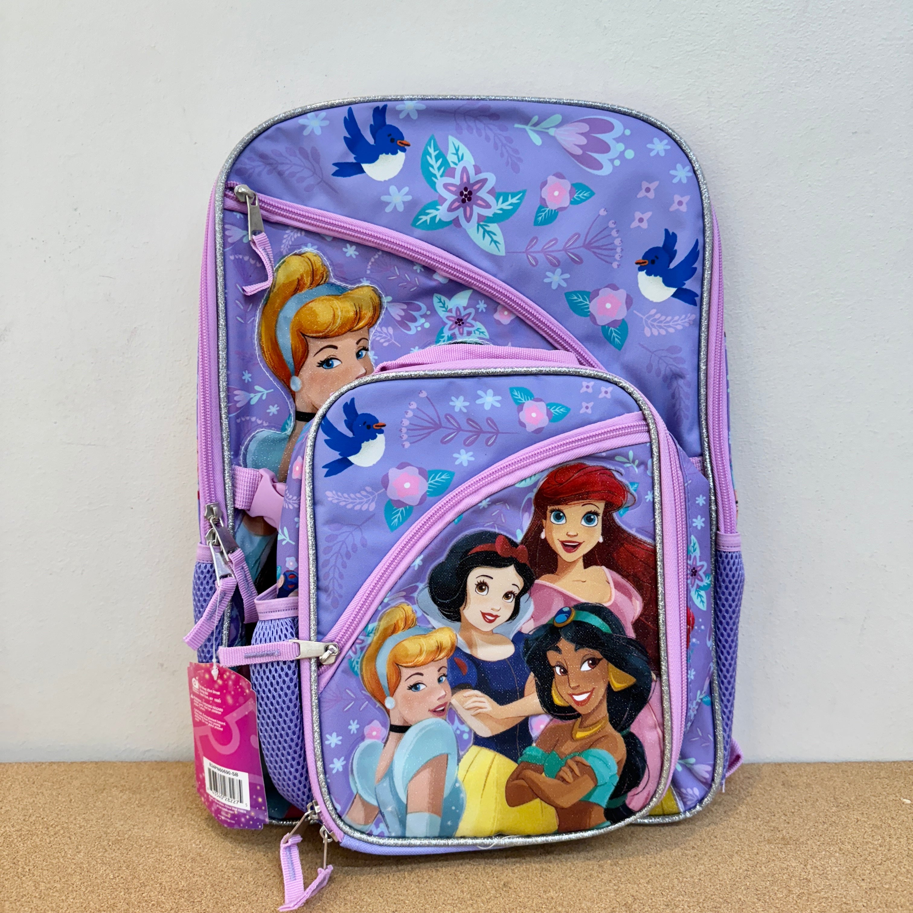 Disney Princess Power 2Piece Backpack Set 17”