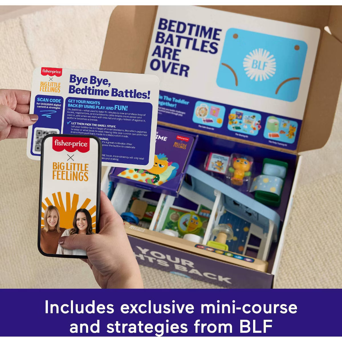 Fisher Price Big Little Feelings Bedtime Routine Kit