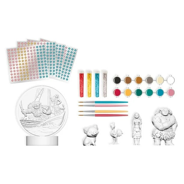 Disney Moana Paint and Style Jumbo Set