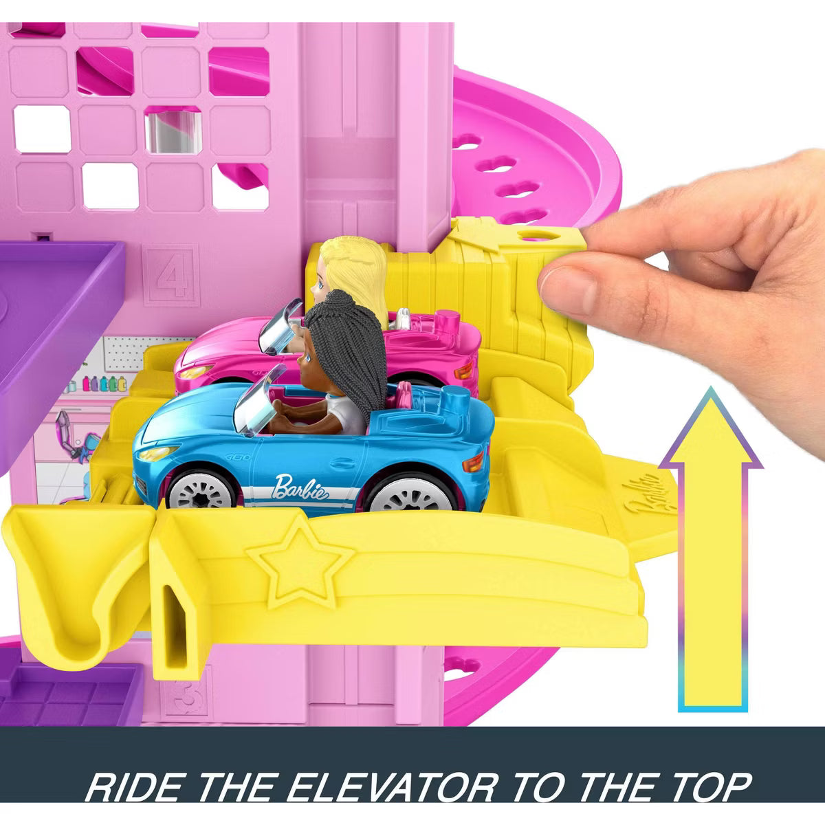 Hotwheels Racerverse Barbie Spiral Race Playset