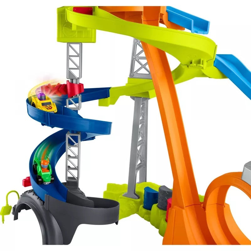 Fisher Price Little People Hotwheels Spiral Speedway