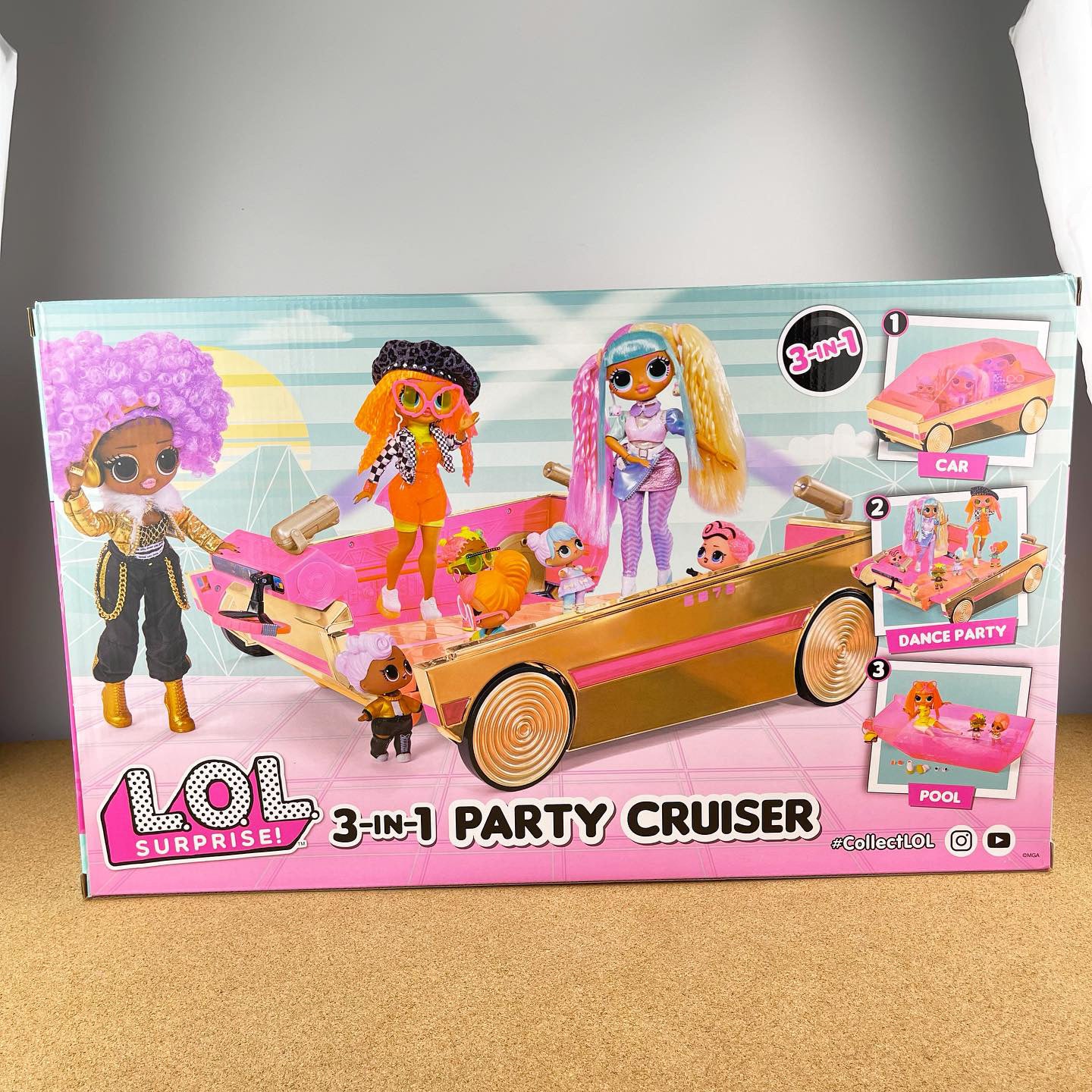 LOL Surprise 3-in-1 Party Cruiser