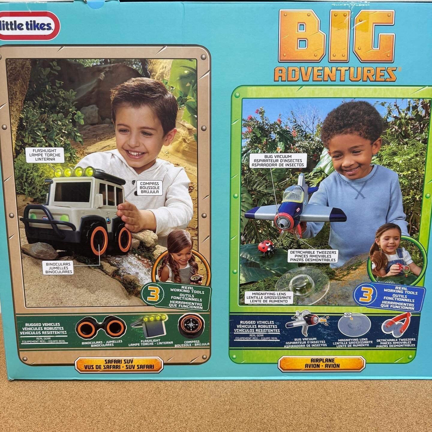 Little Tikes Big Adventure Ultimate Explorer Set- Blue