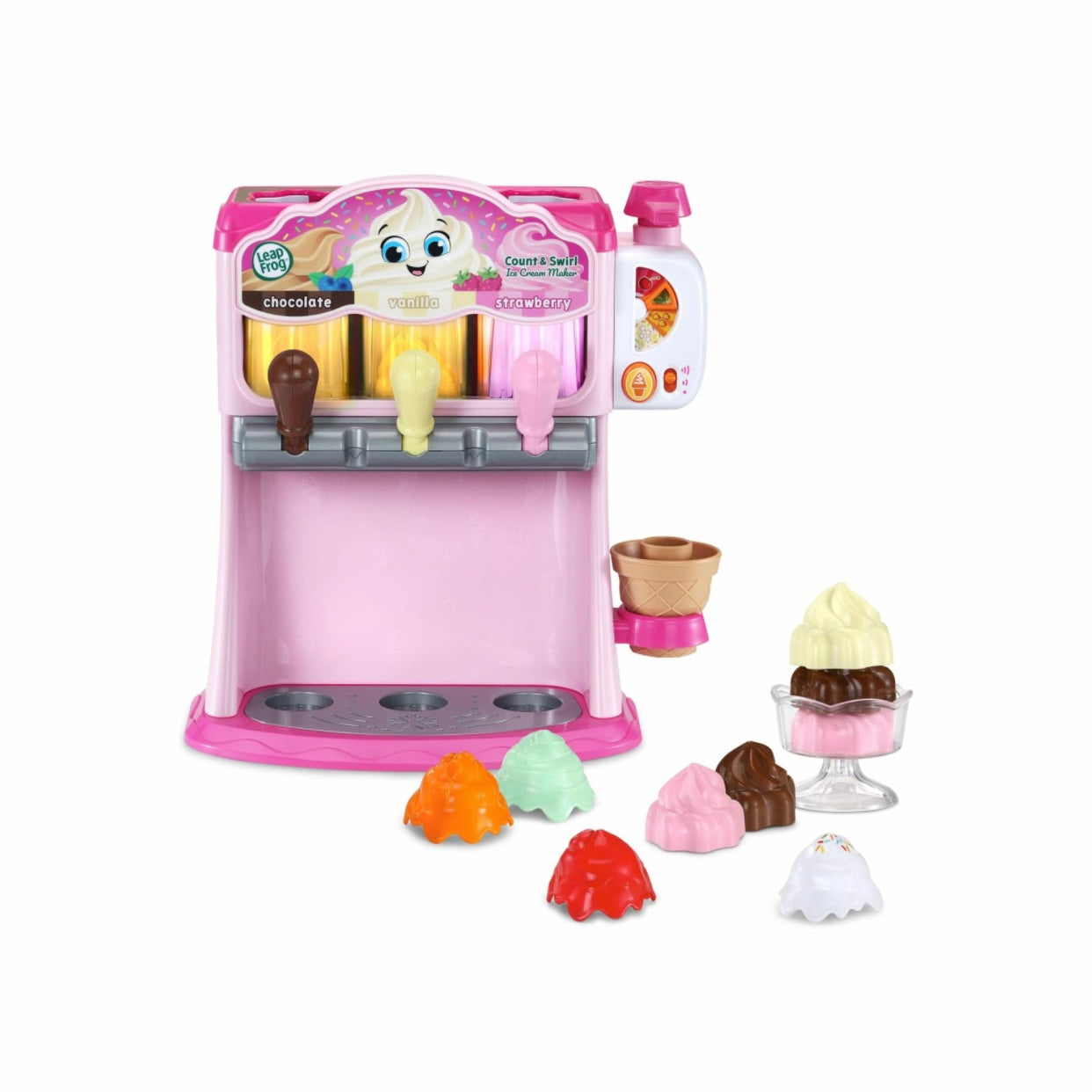 Leap Frog Count & Swirl Ice Cream Maker Playset - Pink