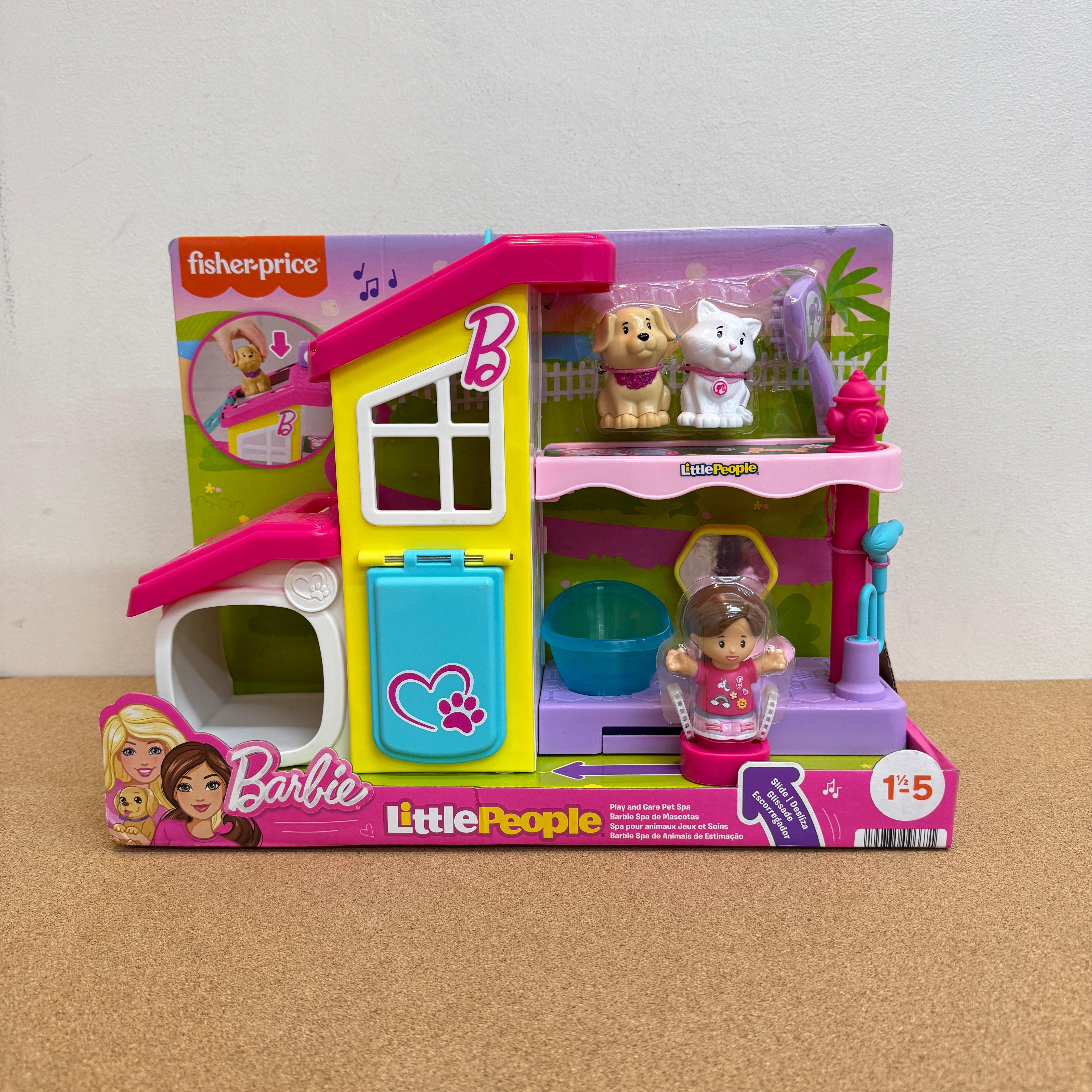 Fisher Price Little People Barbie Play and Care Pet Spa