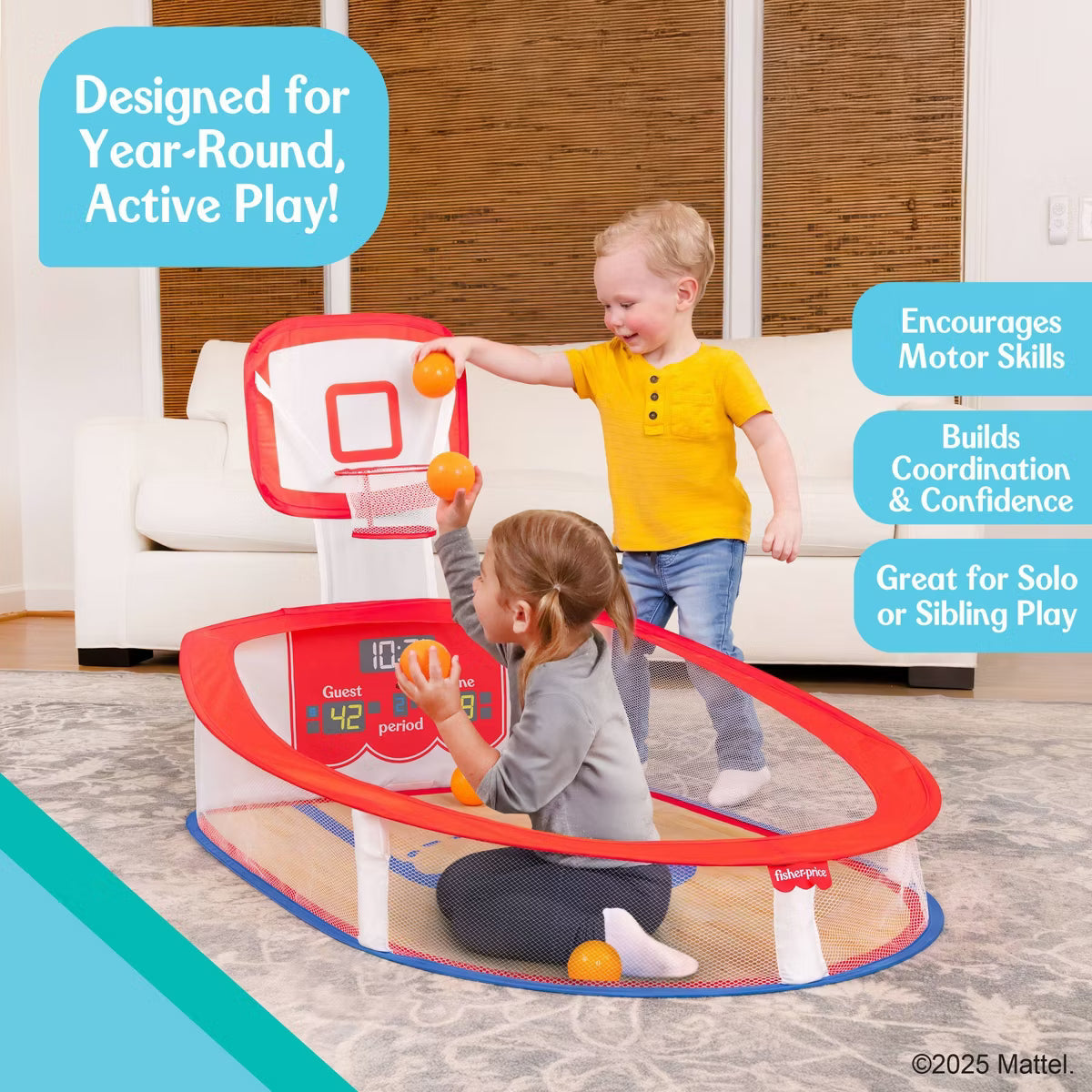 Fisher Price Basketball Pit Soft Play Equipment