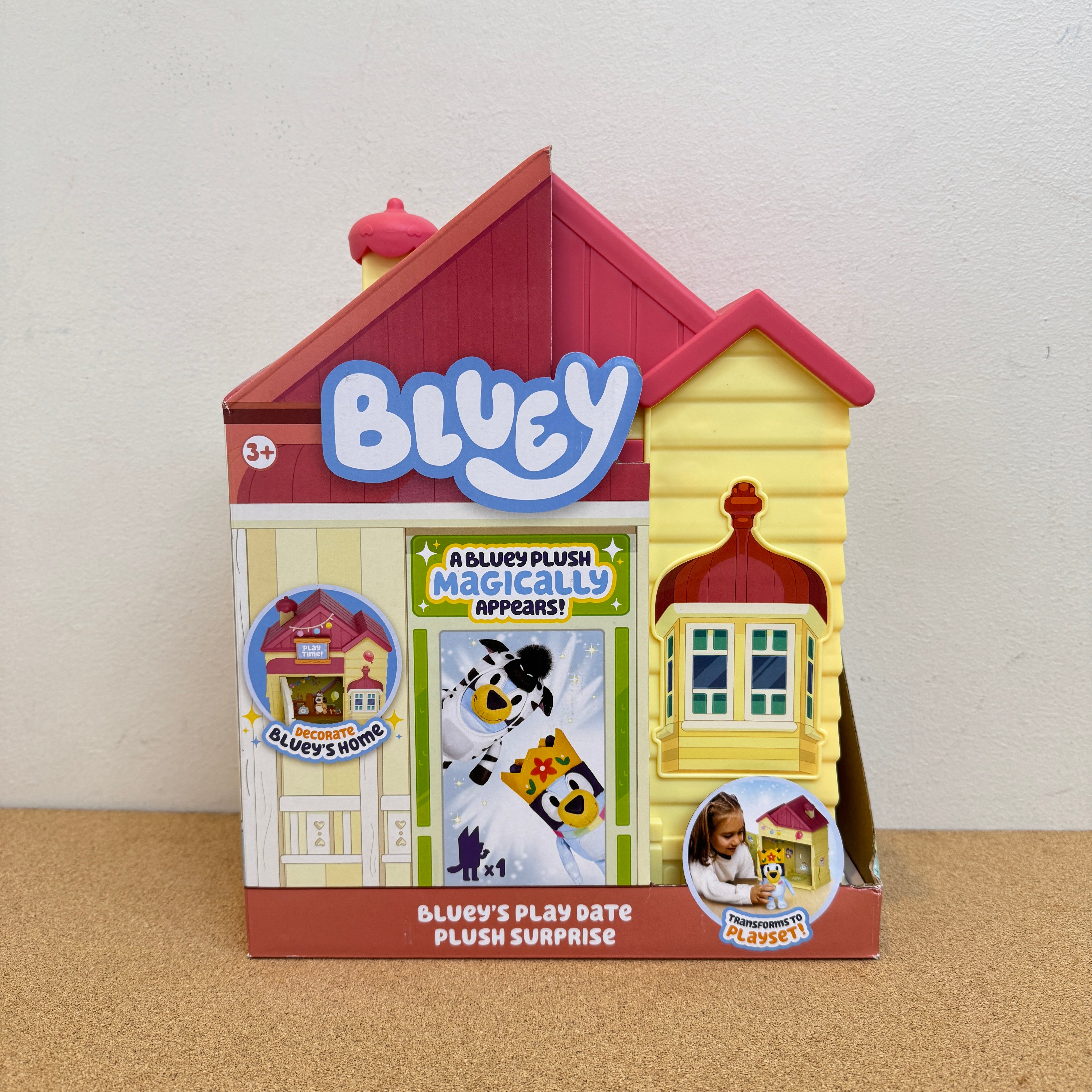 Bluey Play Date Plush Surprise