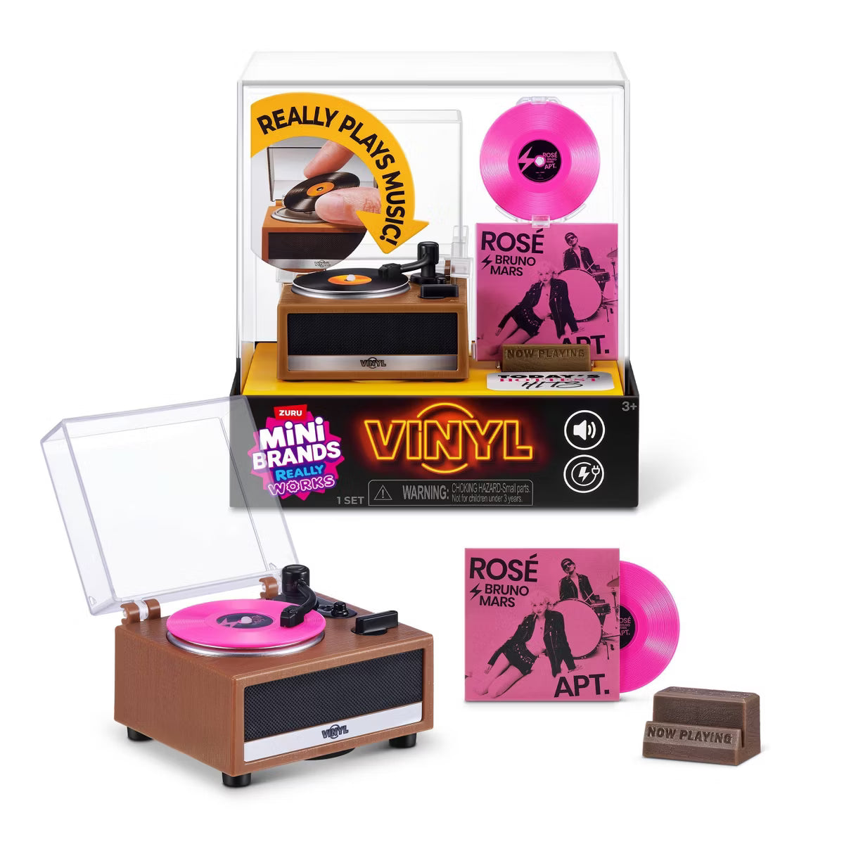 Mini Brands Really Works Vinyl Player