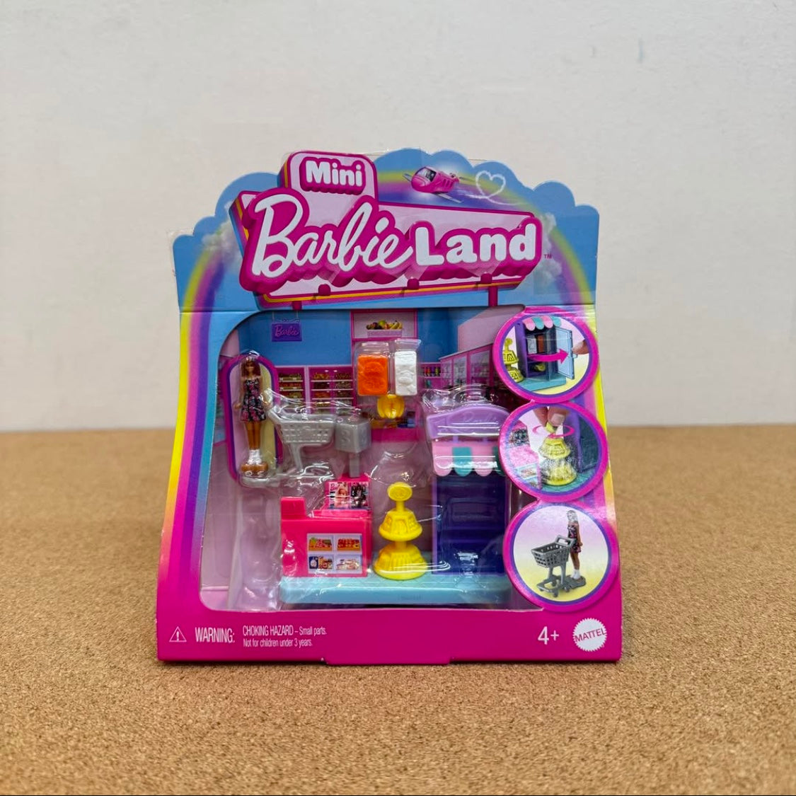 Barbie Mini Barbieland Collectibles Supermarket Playset