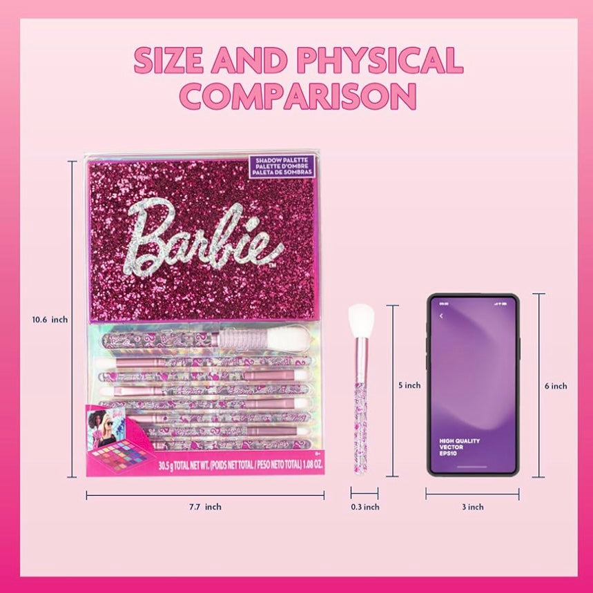 Townley Girl Barbie 35-Well Shadow Palette