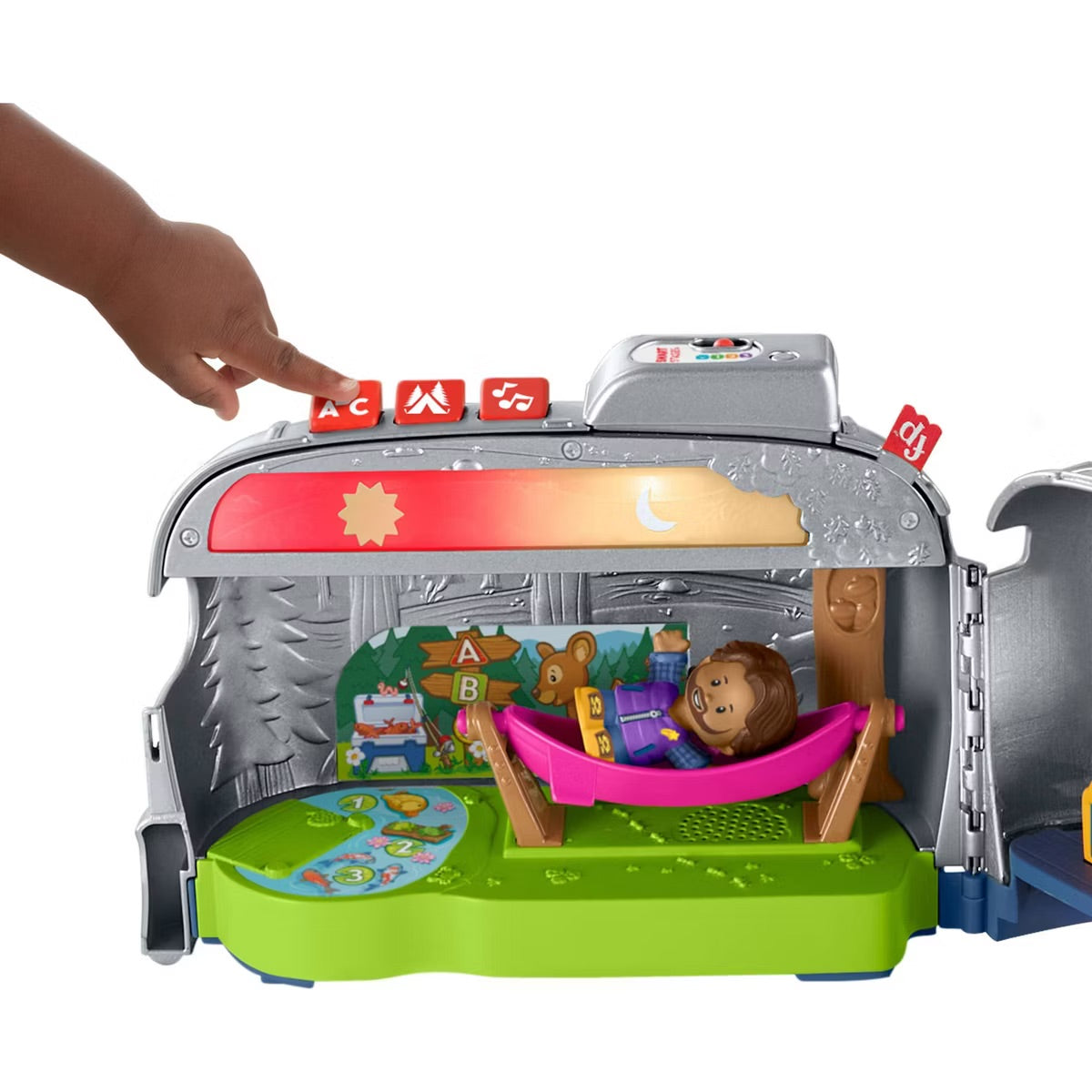 Fisher Price Little People Light Up Learning Camper