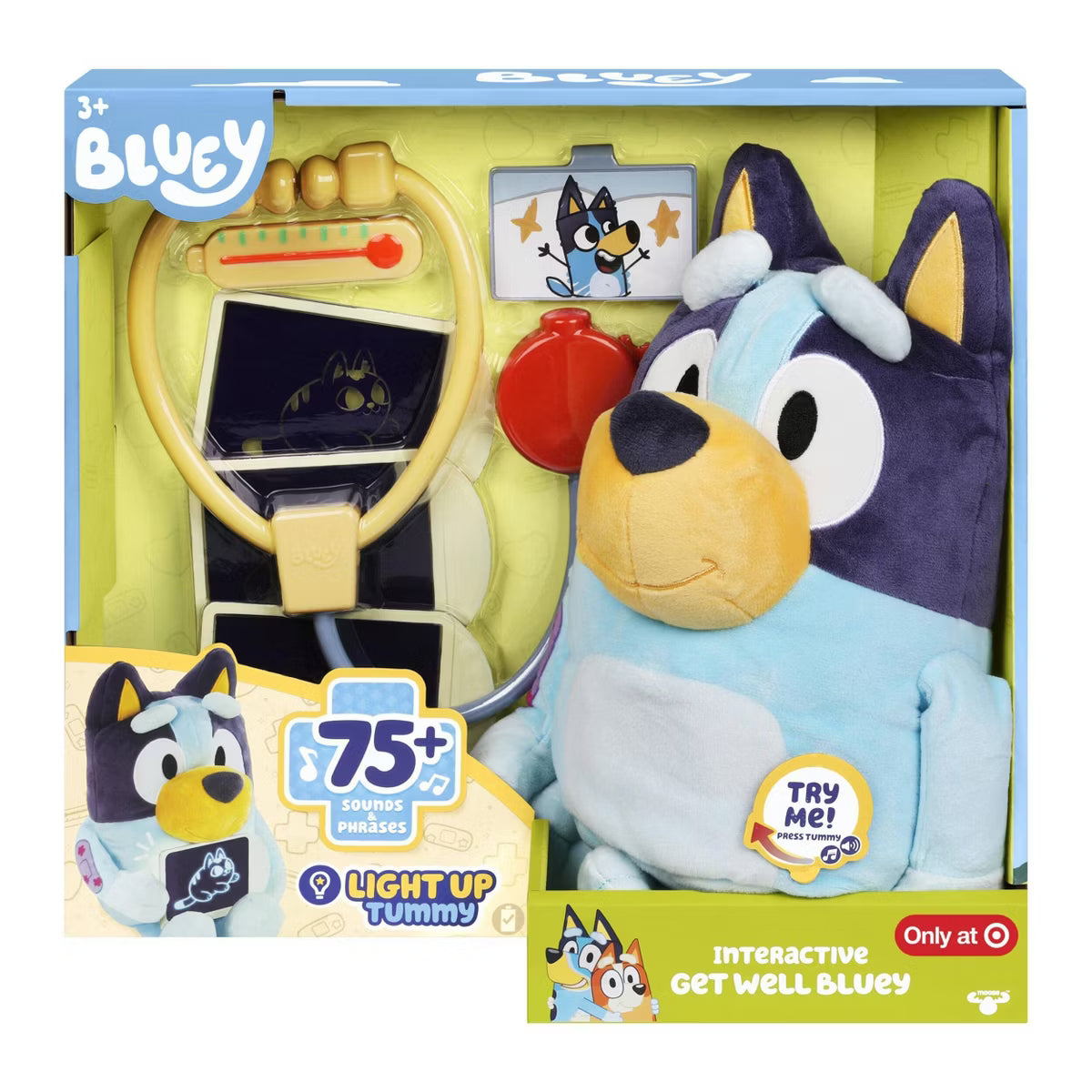 Bluey Interactive Get Well Plush