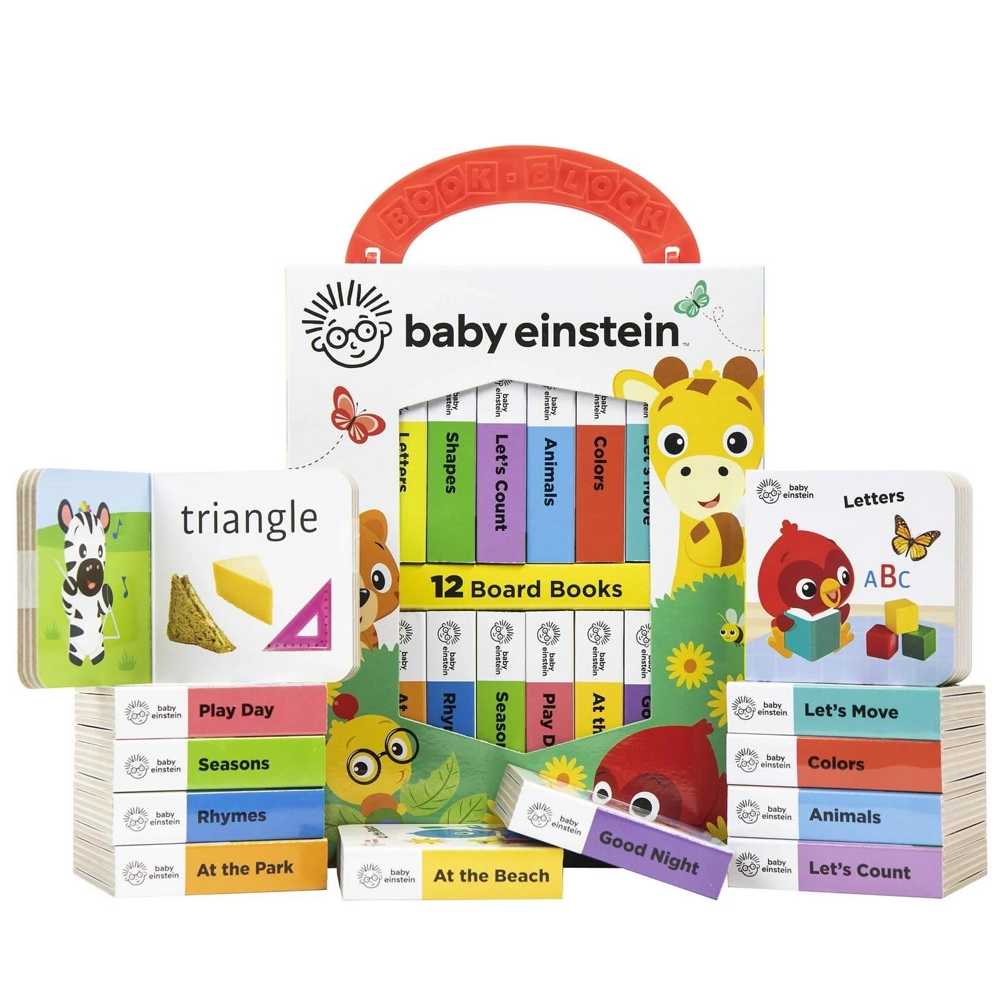 Baby Einstein My First Library 12 Board Books