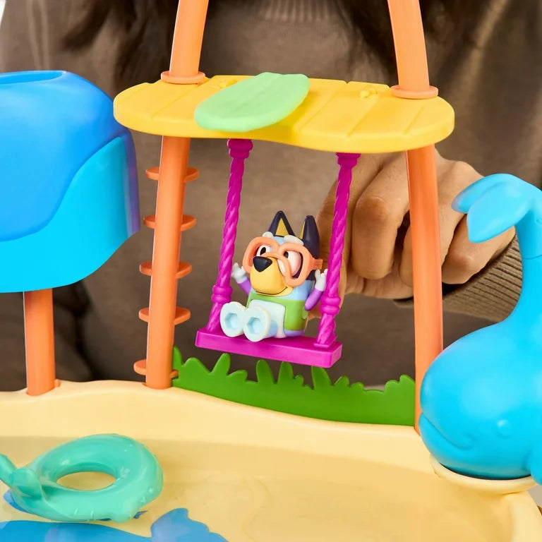 Bluey Whale Water Park Playset