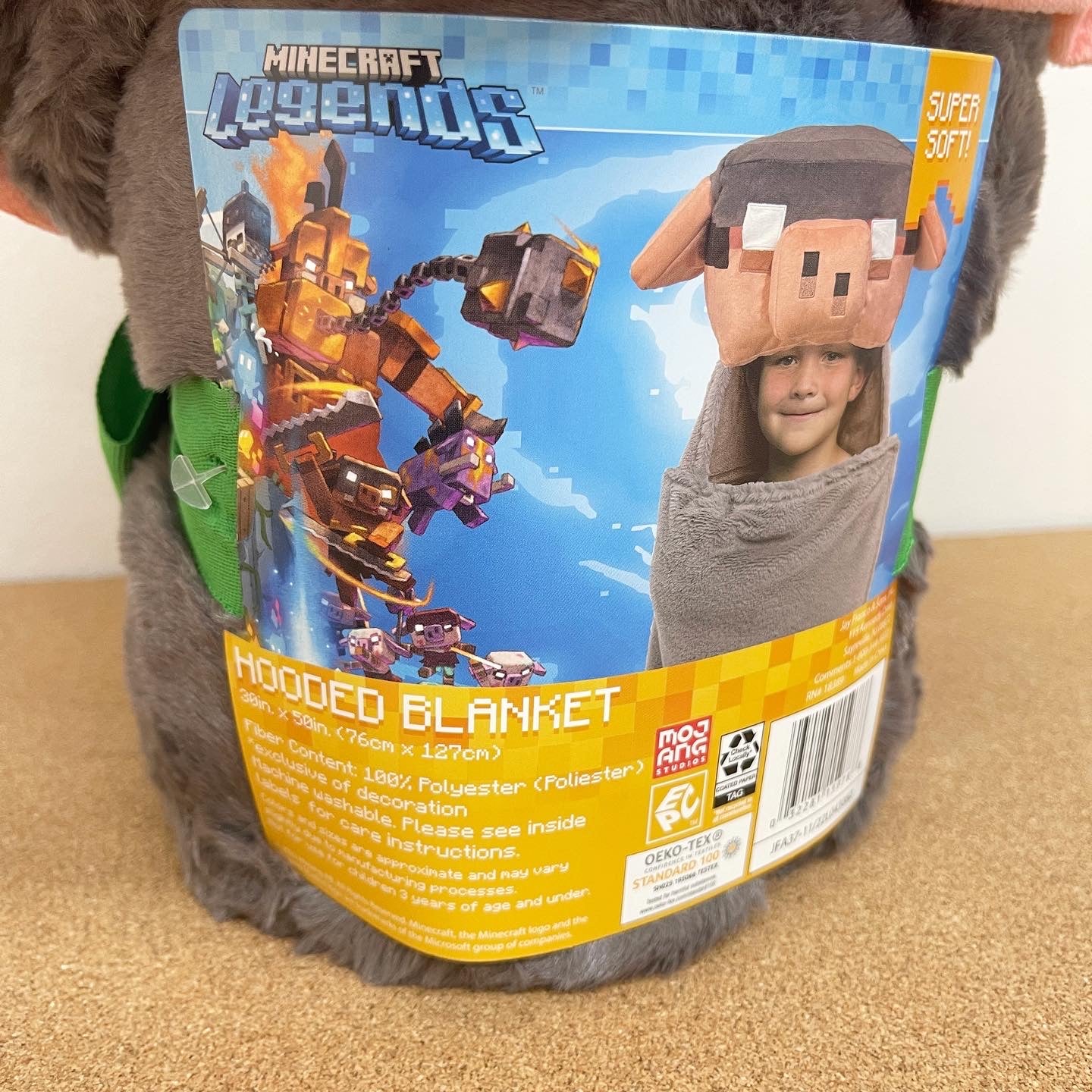 Minecraft Legends Hooded Blanket