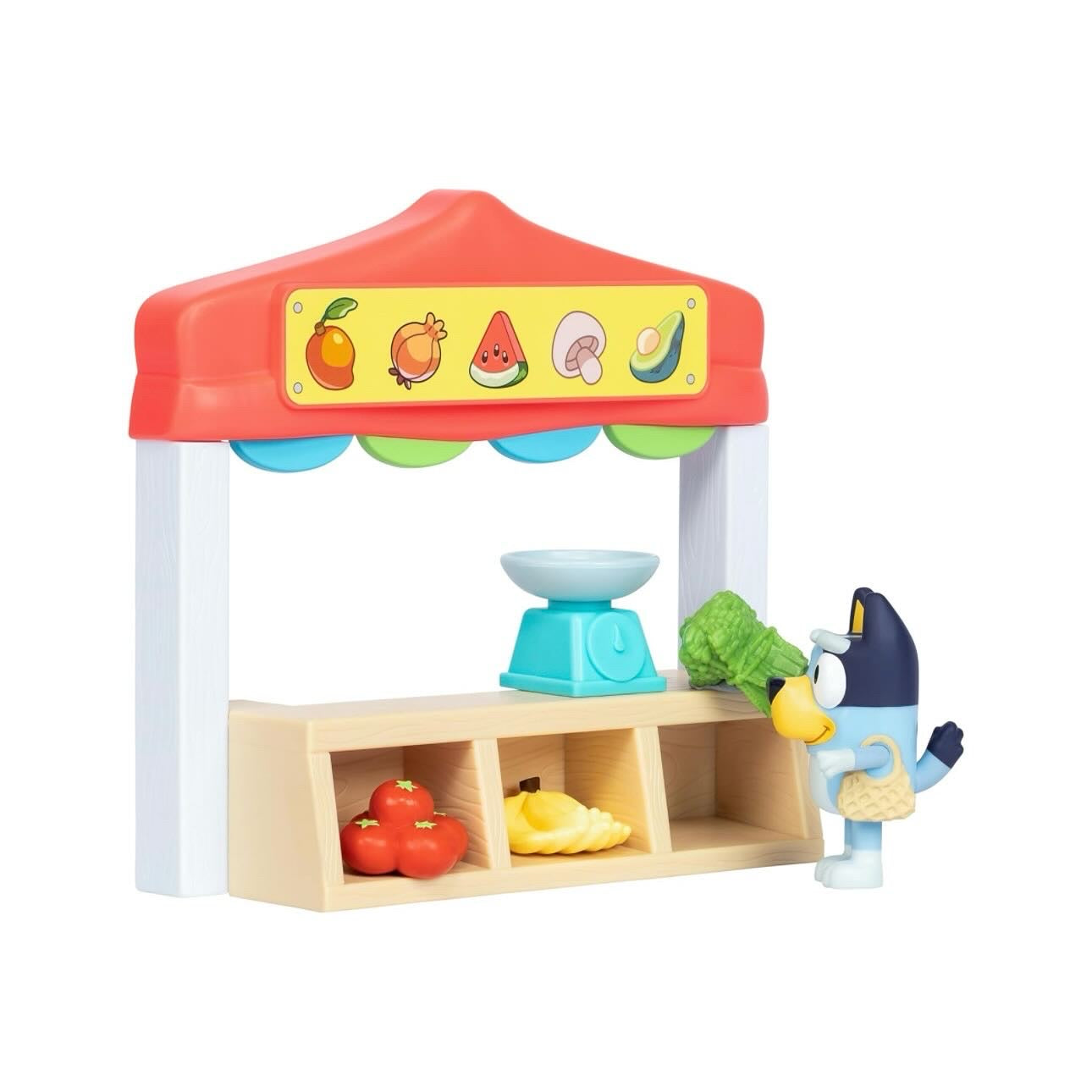 Bluey Mini Farmers Market Playset