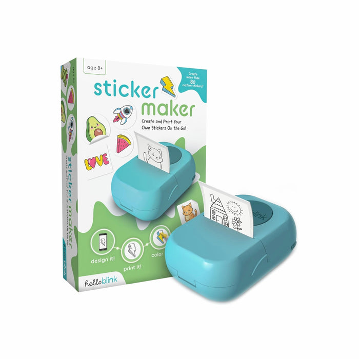 Hello Blink Sticker Maker Mini Stickers and Photo Printer