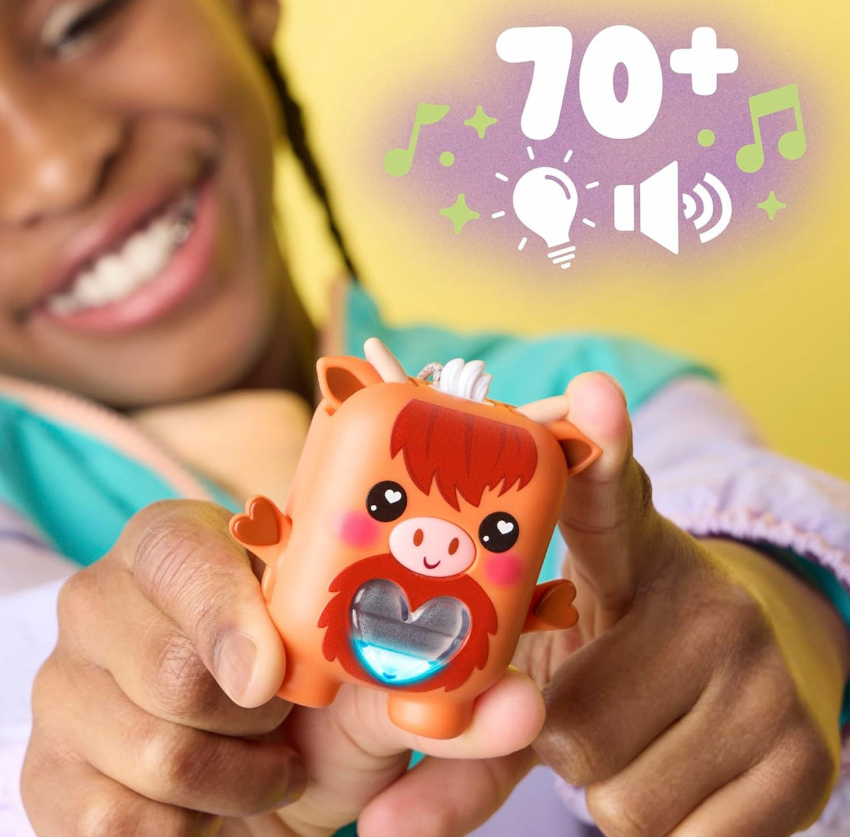 Nano-Mals Cowbert The Highland Interactive Fidget Toy