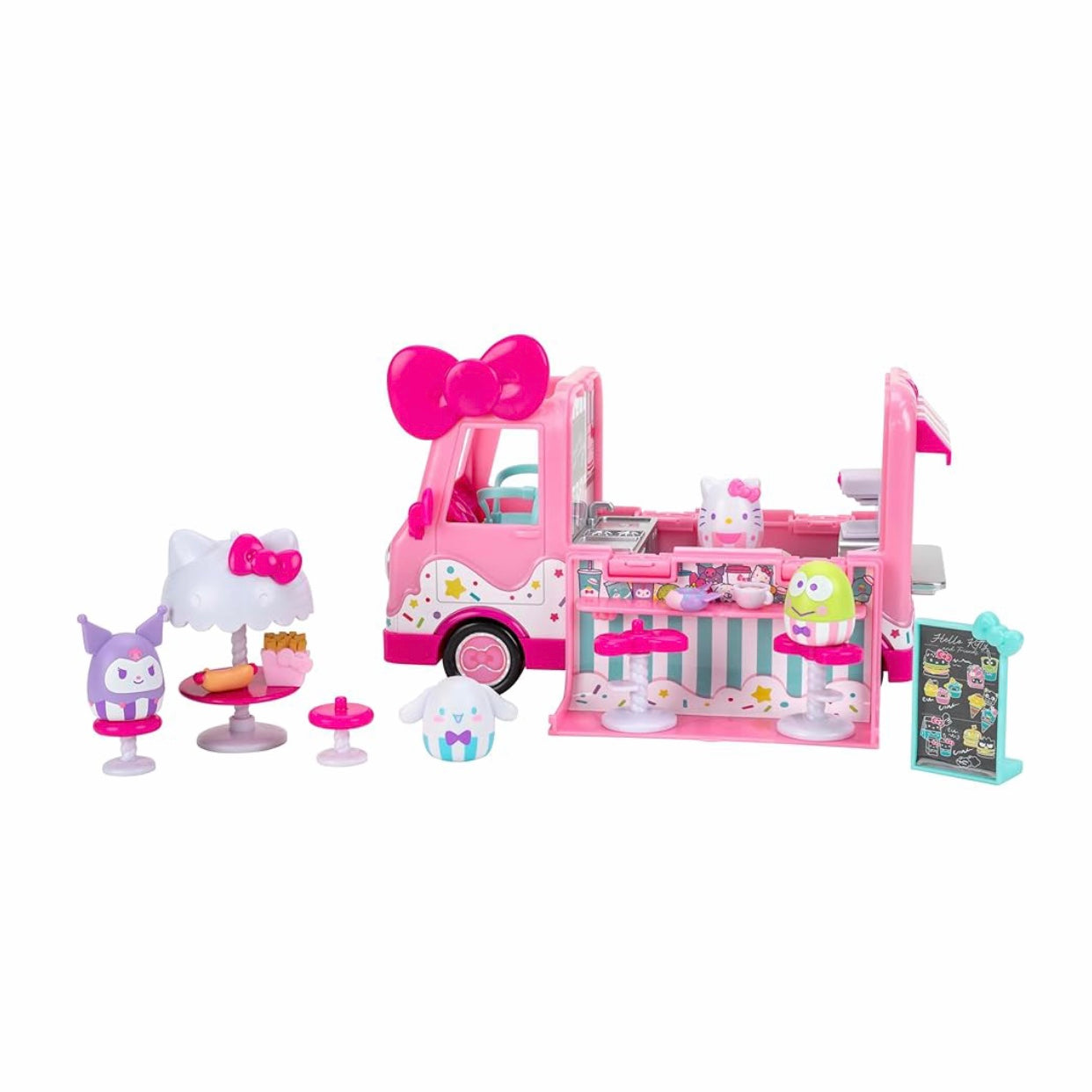 Squish-A-Long by Squishmallows Hello Kitty and Friends Cafe Truck Playset