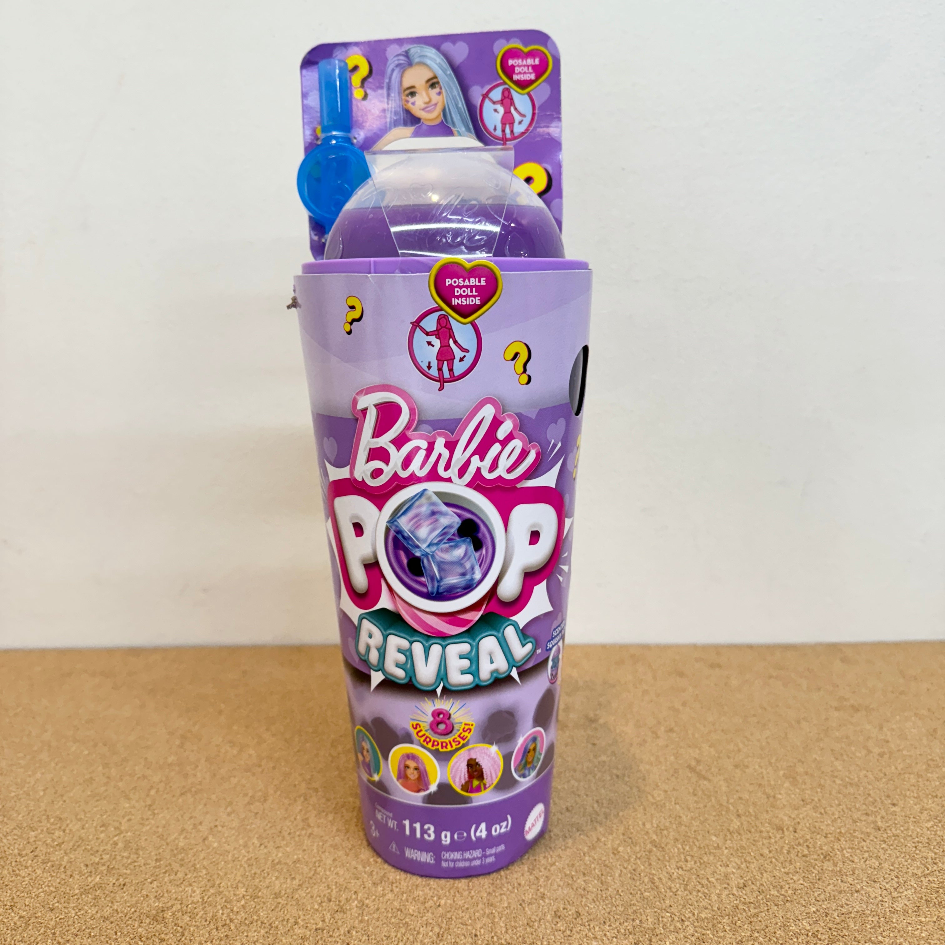 Barbie Pop Reveal Boba Taro Milk Series Doll