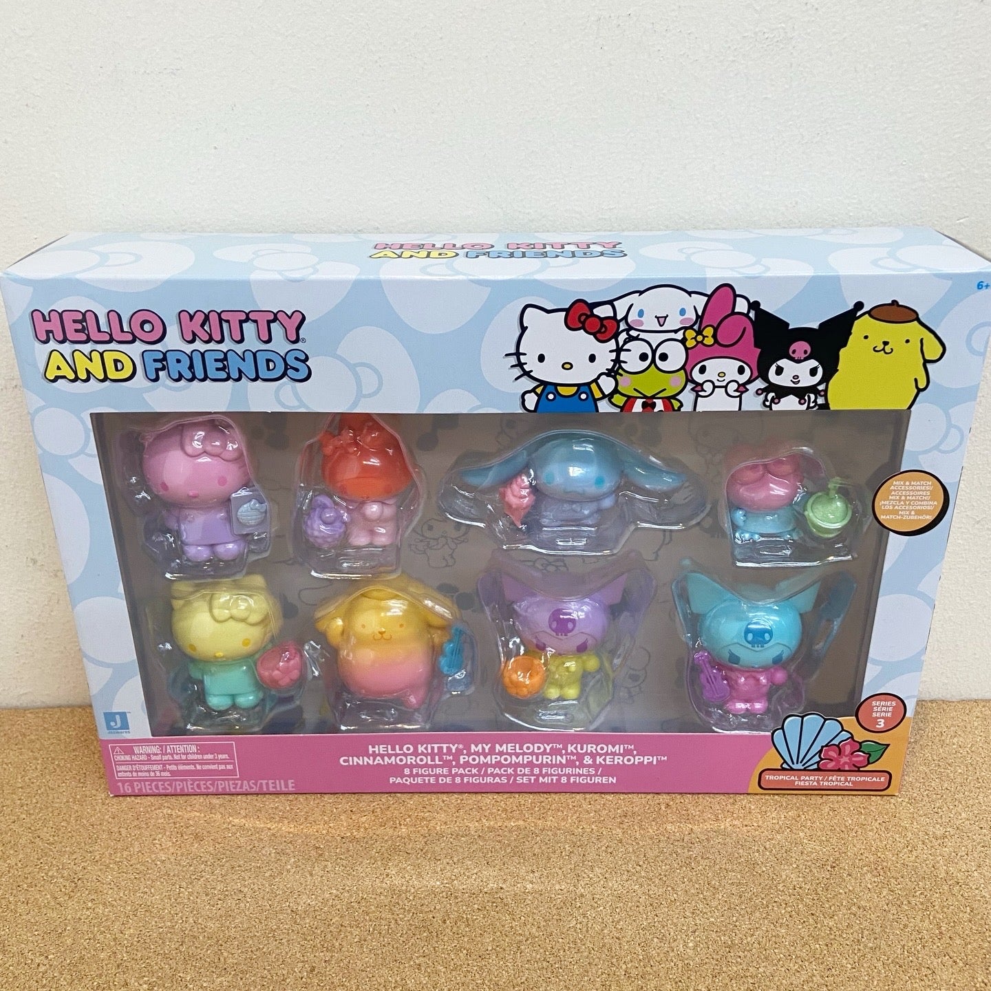 Hello Kitty and Friends Ombre Tropical Party Figure Pack
