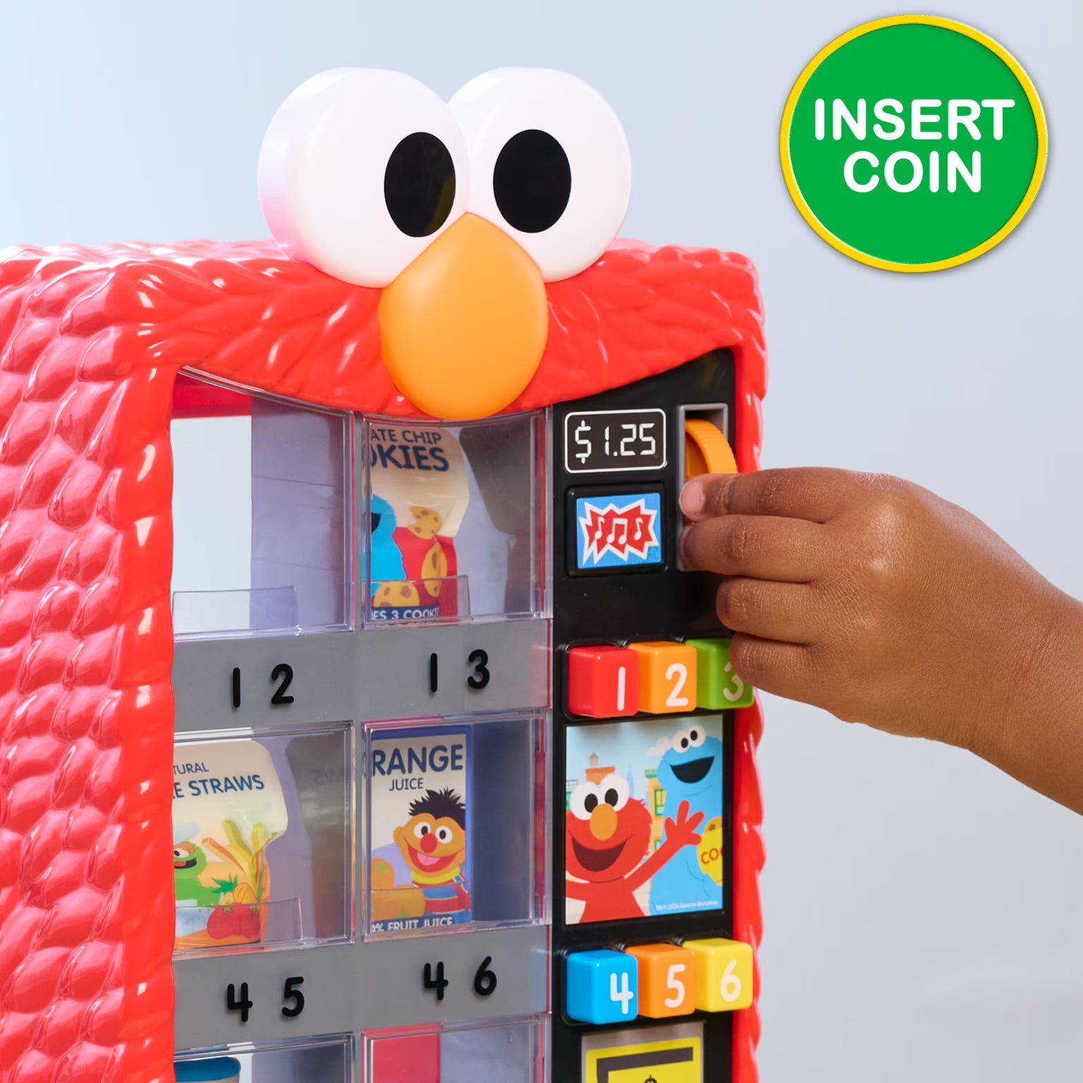 Sesame Street Elmo’s Sesame Snacks Vending Machine Toy