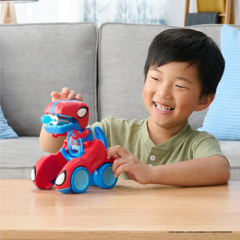 Marvel Spidey and His Amazing Friends Spidey-Rex Racer
