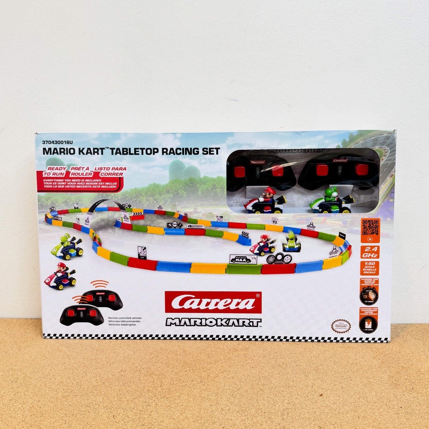 Carrera RC MarioKart Tabletop Toy Race Track Set