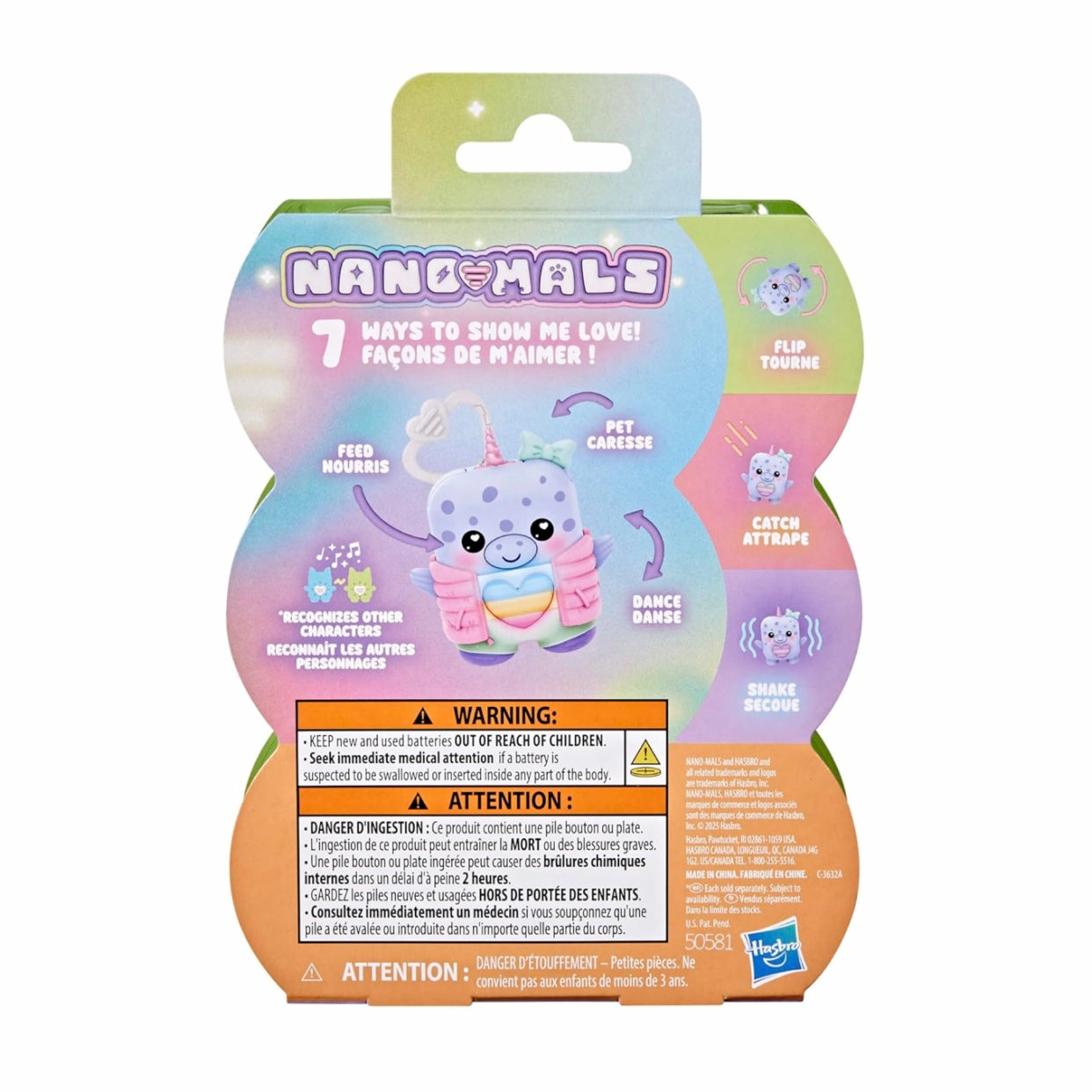 Nano-Mals Blubby The Narwhal Interactive Fidget Toy