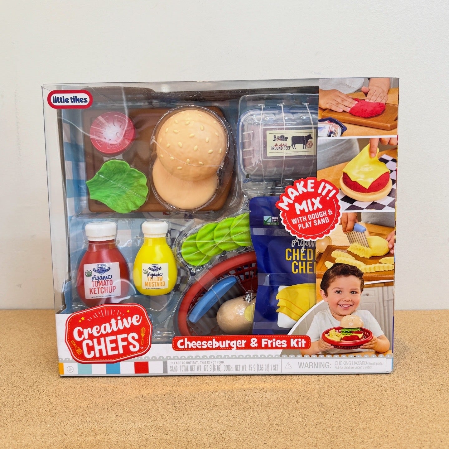 Little Tikes Creative Chefs Cheeseburger & Fries Kit