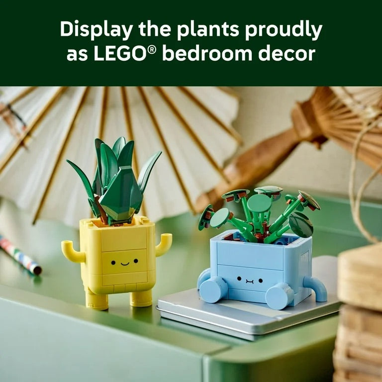 Lego Botanicals Happy Plants Building Toys Set
