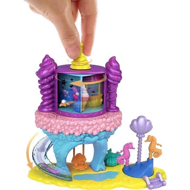 Polly Pocket Rainbow Funland Mermaid Cove Ride