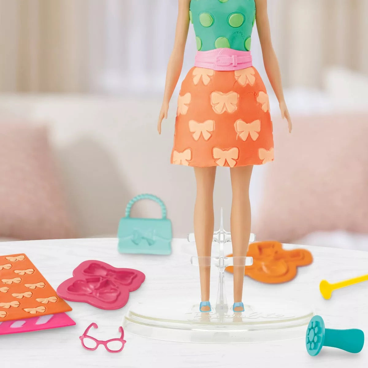 Play Doh Barbie Pearls and Bows Pattern Pack