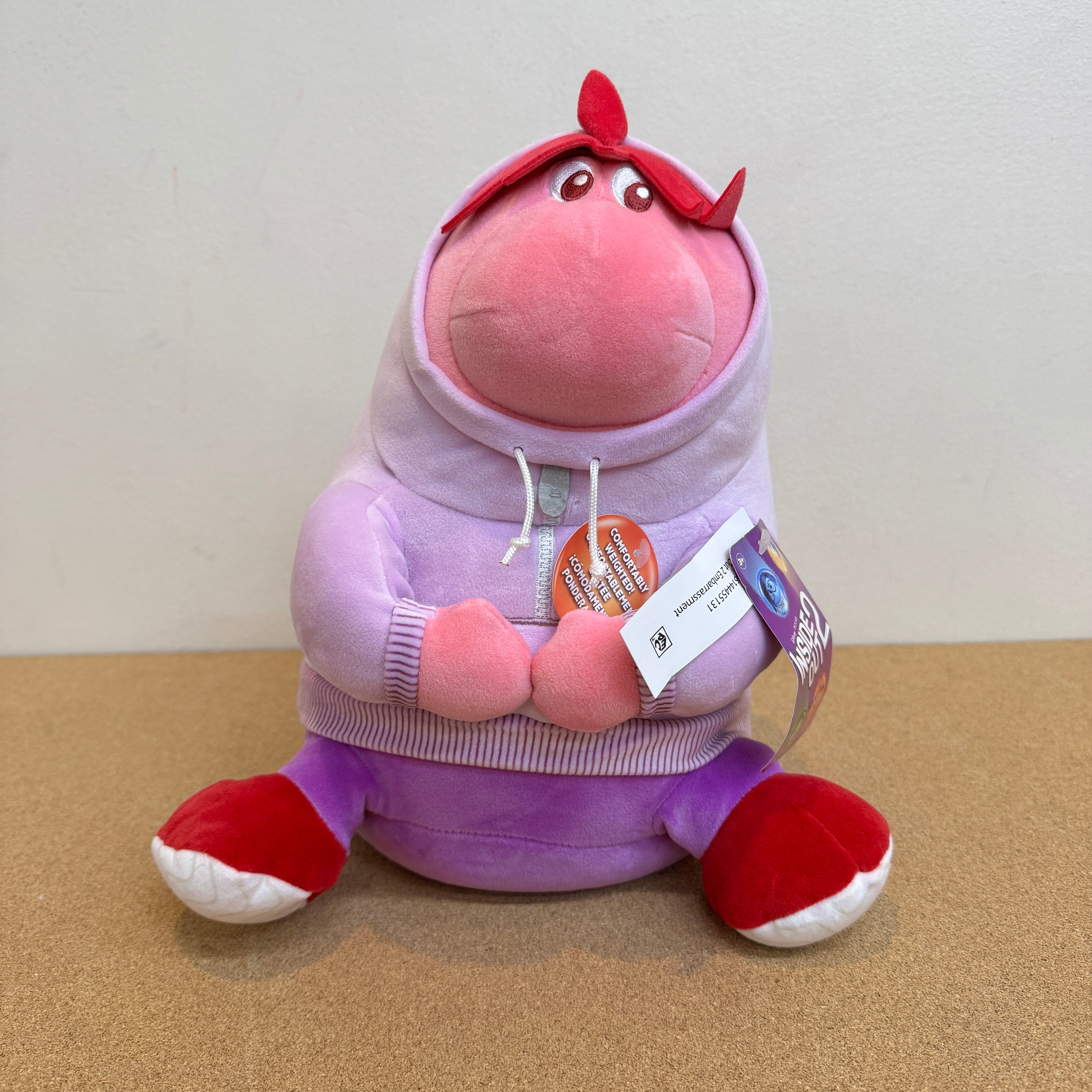 Inside Out 2 Weighted Comfort Plush 11” - Embarrassment