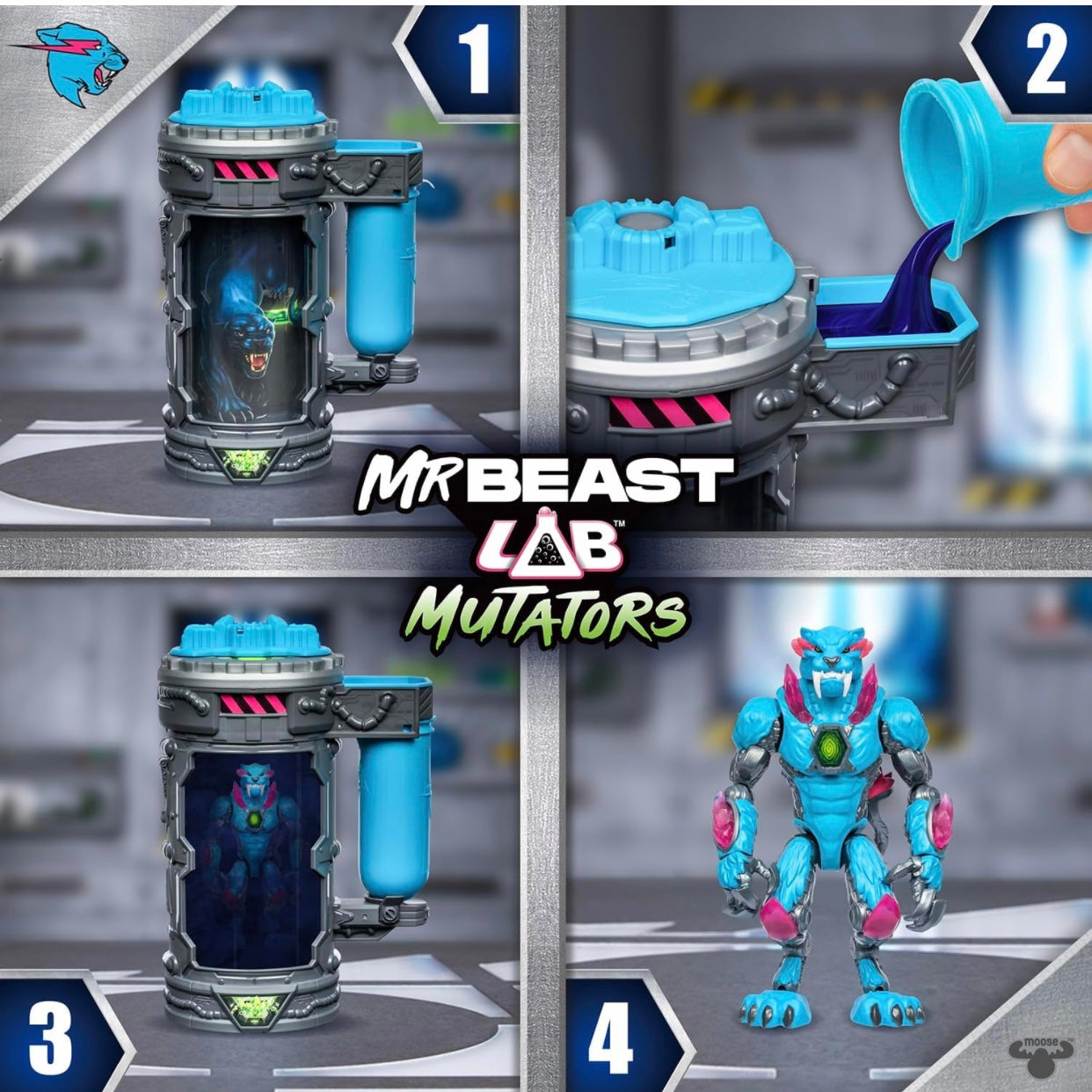 MrBeast Lab Mutators Mutation Chamber Icon Panther