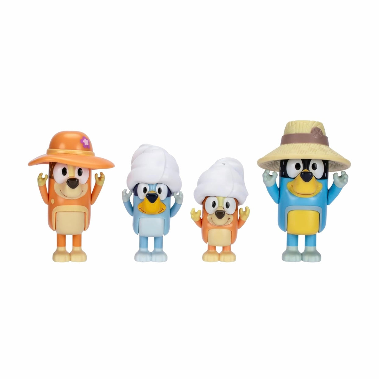 Bluey Family Trip Figure 4PK