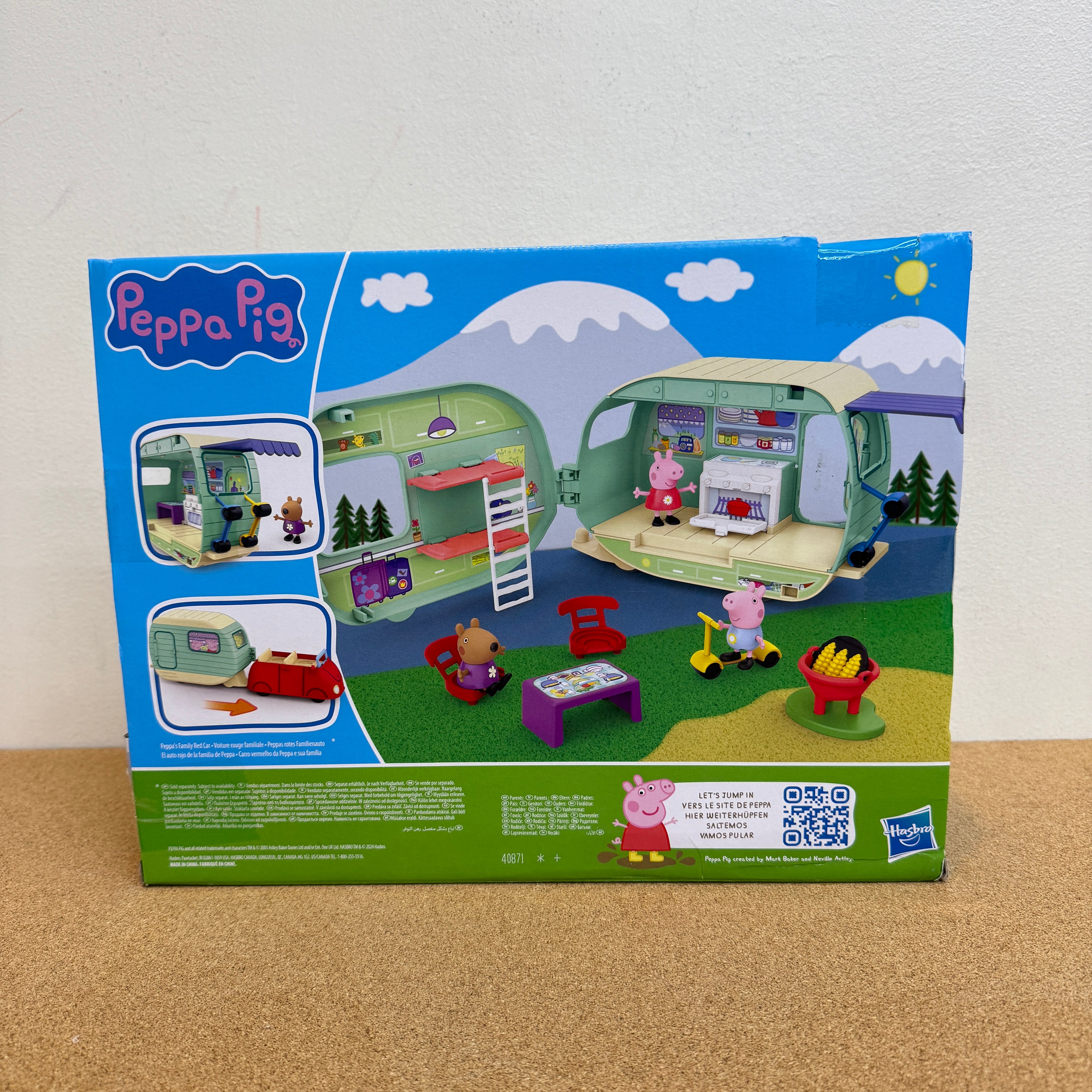 Peppa Pig Peppa’s Caravan Playset