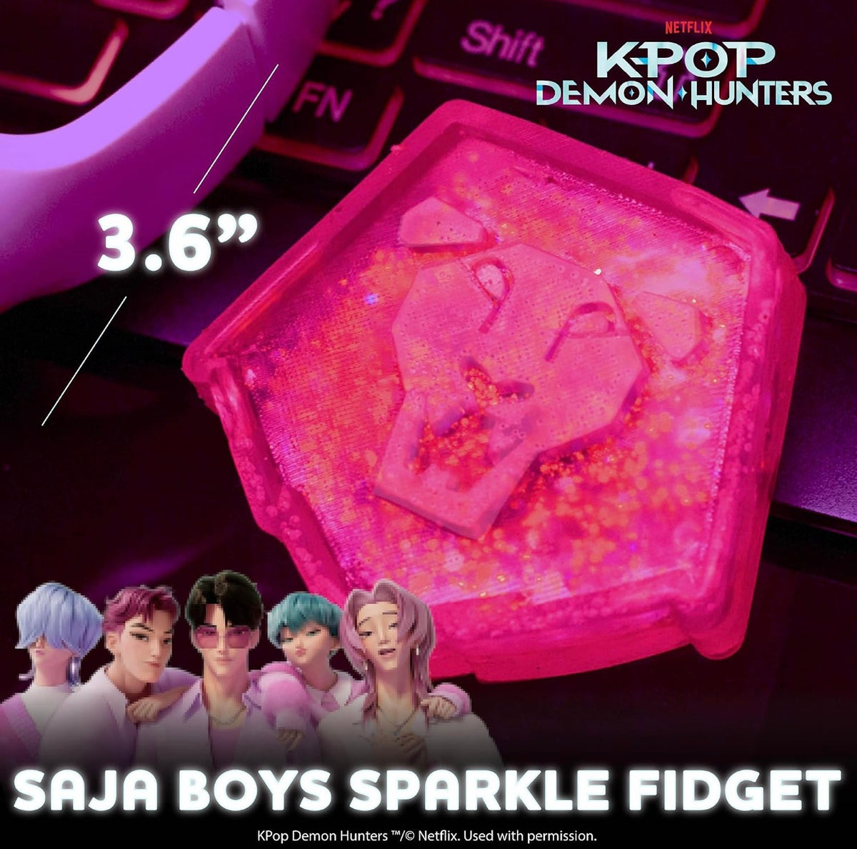 Slimygloop Gelli Gels Kpop Demon Hunters Saja Boys