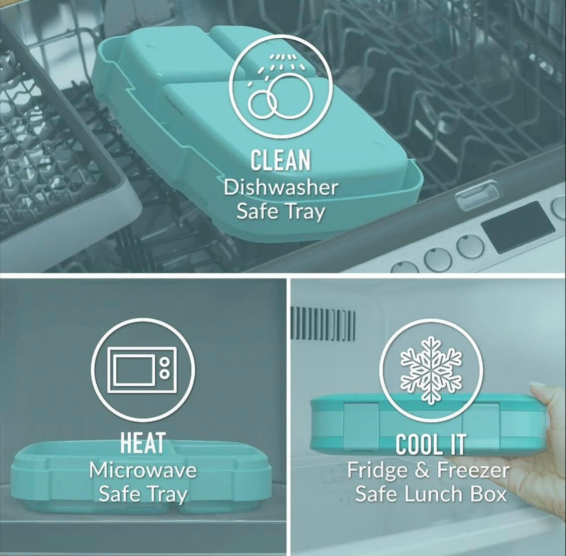 Bentgo Fresh Leak Proof Lunchbox - Aqua