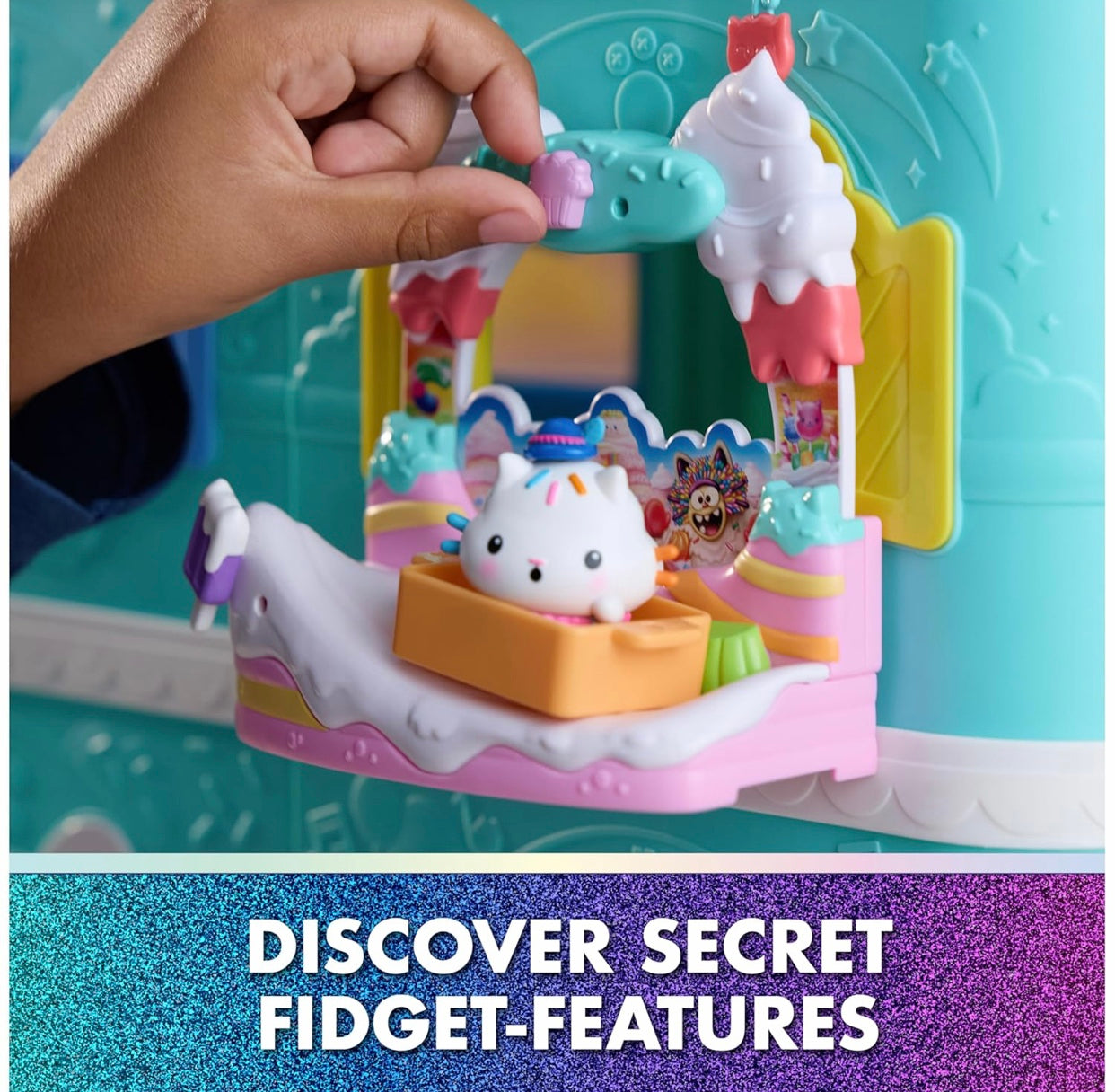 Gabby’s Dollhouse The Movie: Cakey Cat’s Sweet Treat Balcony