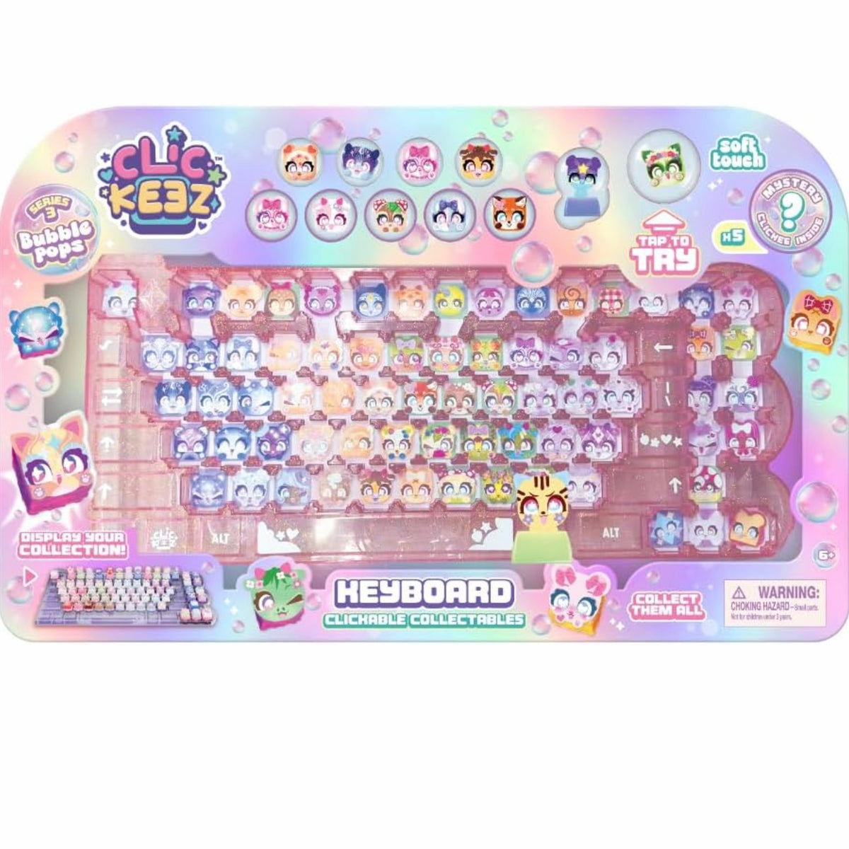 Clickeez Keyboard Mega Pack Series 3 Bubble Pops