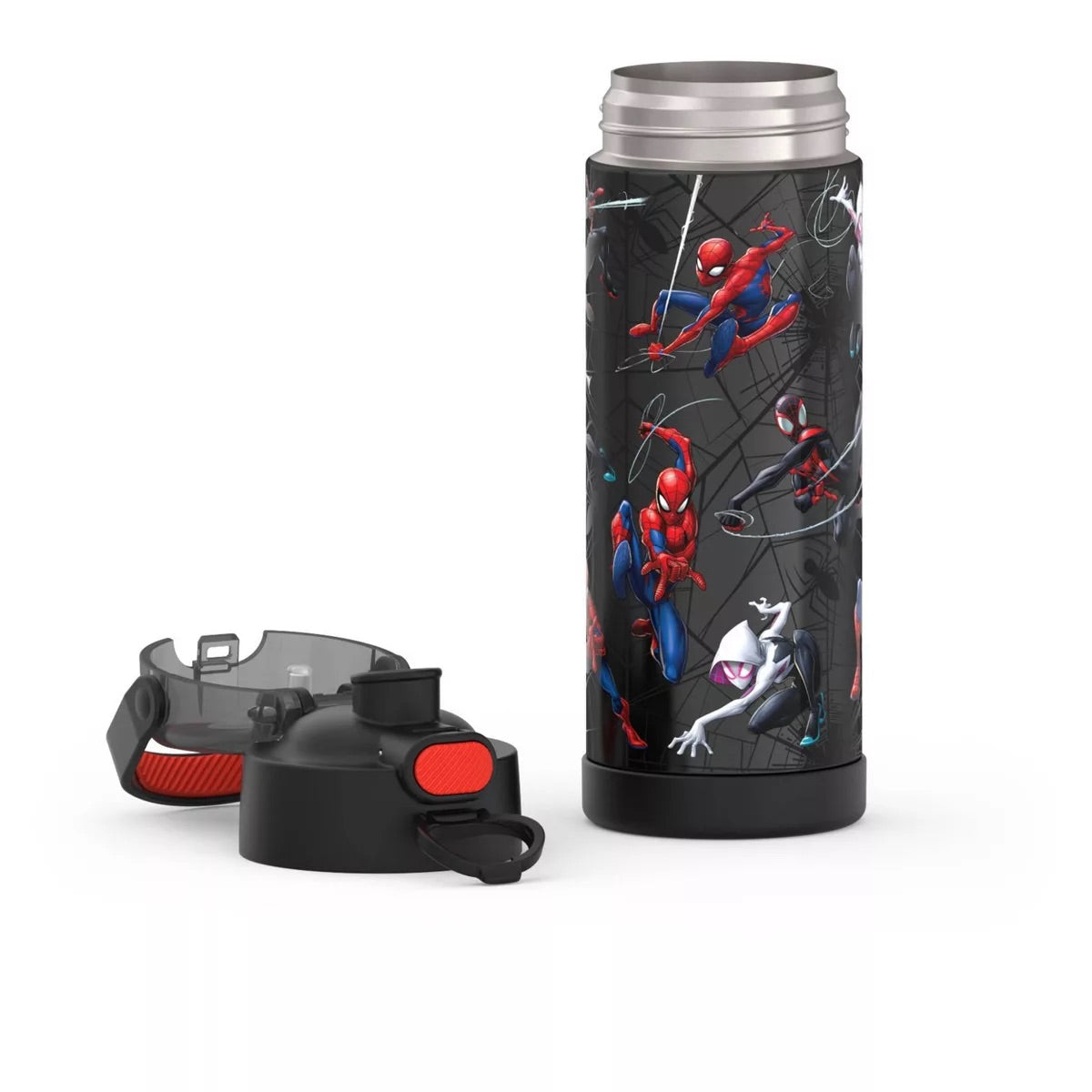 Thermos Kids Funtainer 16oz Water Bottle with Spout - Spiderman