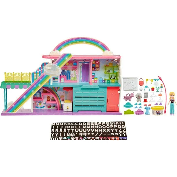 Polly Pocket Sweet Adventures Rainbow Mall