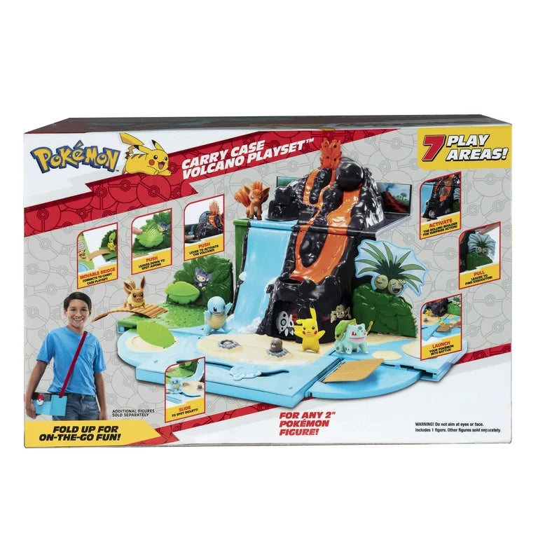 Pokemon Carry Case Volcano Playset